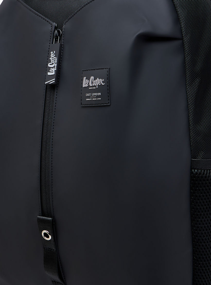 Lee Cooper Logo Detail School Backpack with Adjustable Shoulder Straps - 15x50x33 cm-boys-accessories-bagsandbackpacks-image-7