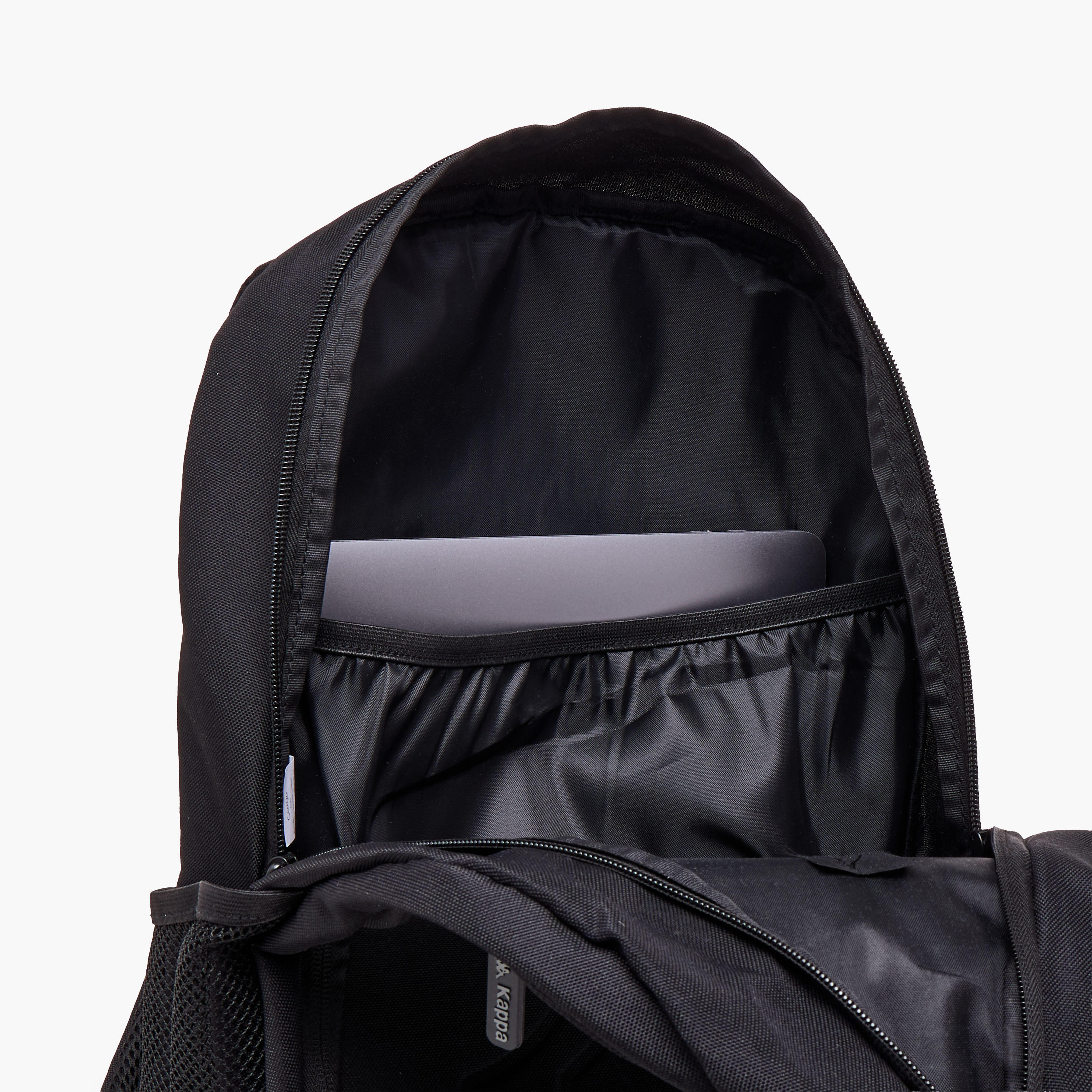 Kappa Logo Embossed School Backpack with Adjustable Straps and Zip Closure - 13x32x47 cm-boys-accessories-bagsandbackpacks-image-12