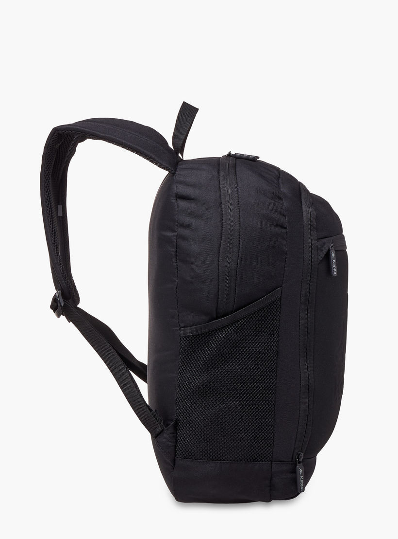 Kappa Logo Embossed School Backpack with Adjustable Straps and Zip Closure - 13x32x47 cm-boys-accessories-bagsandbackpacks-image-5