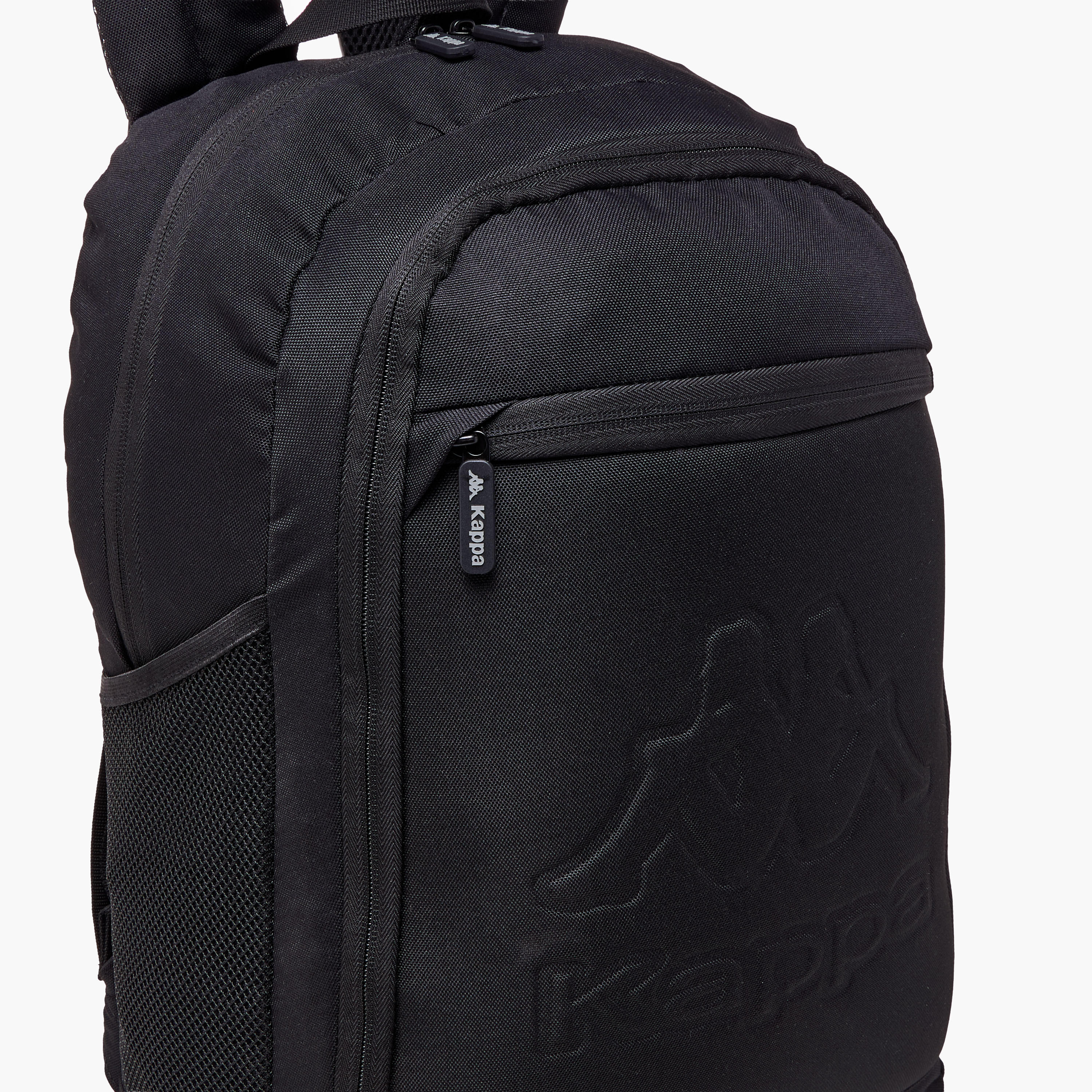 Kappa Logo Embossed School Backpack with Adjustable Straps and Zip Closure - 13x32x47 cm-boys-accessories-bagsandbackpacks-image-9