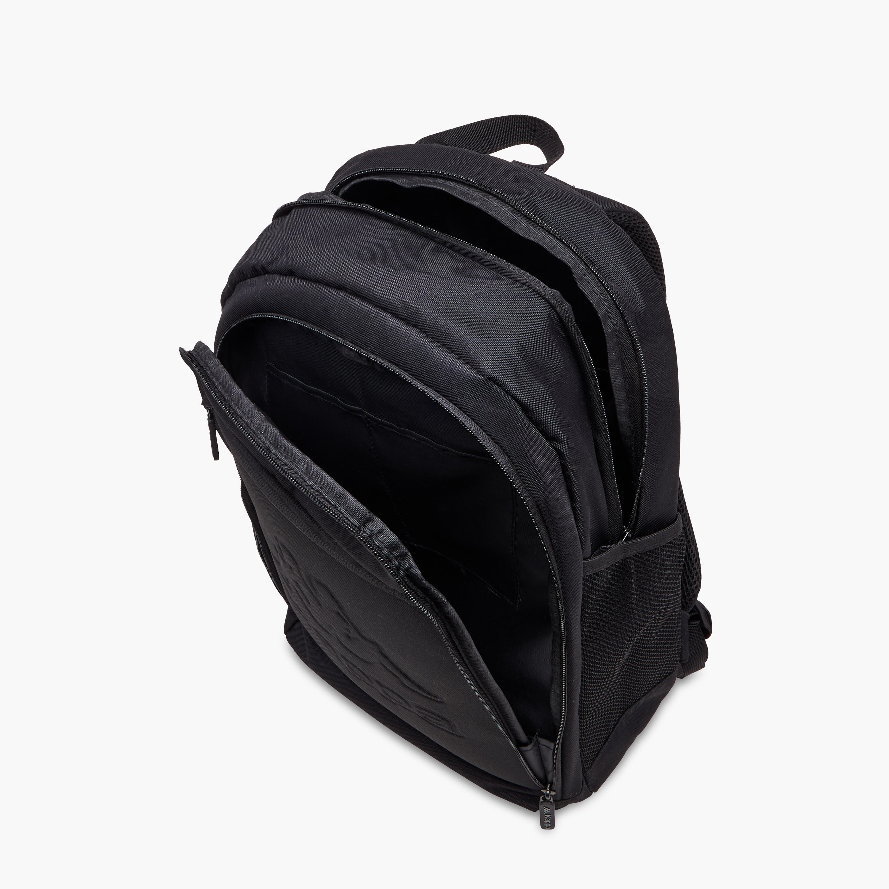 Kappa Logo Embossed School Backpack with Adjustable Straps and Zip Closure - 13x32x47 cm-boys-accessories-bagsandbackpacks-image-11
