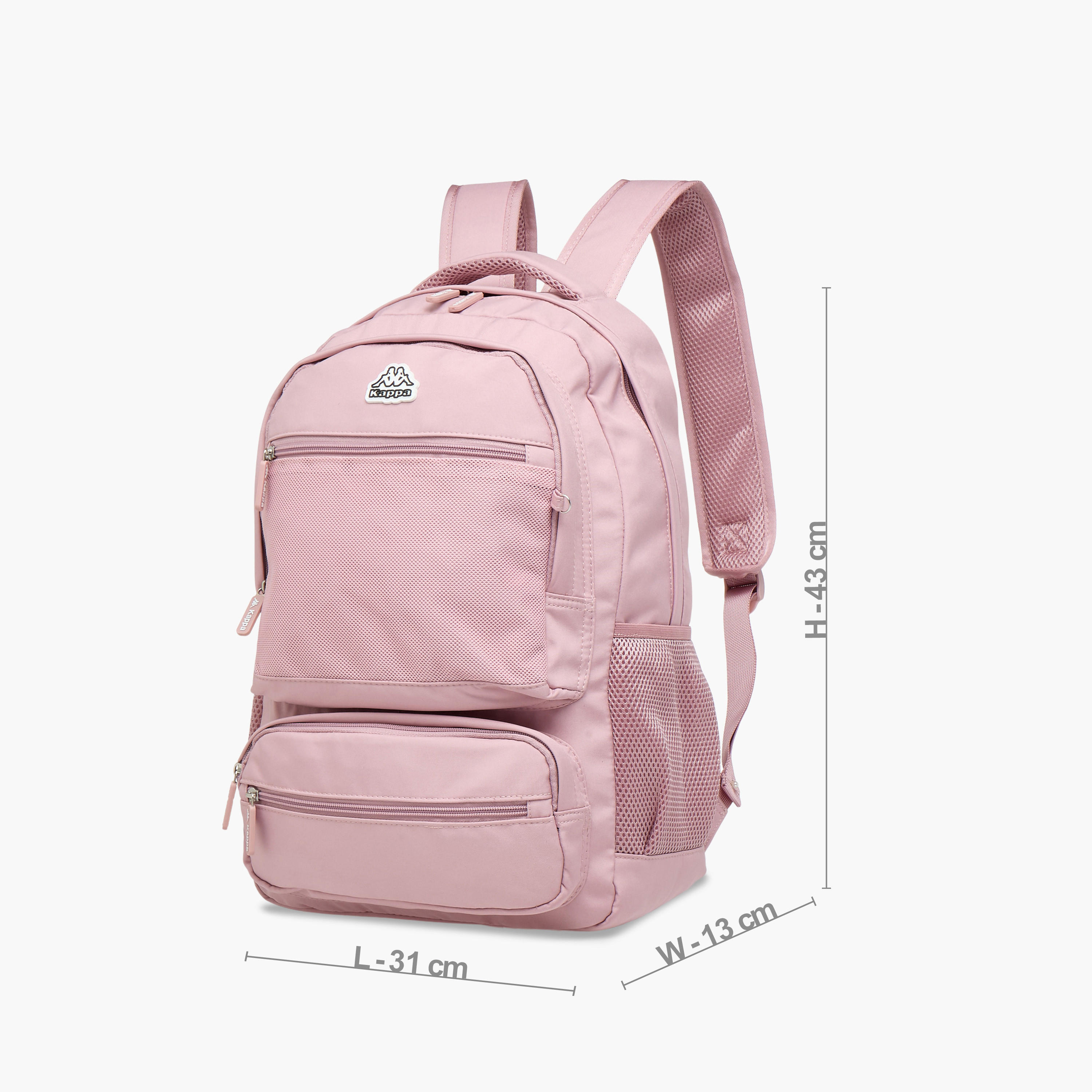 Kappa Logo Print School Backpack and Pencil Pouch set-school-bagsandbackpacks-backpacks-image-3