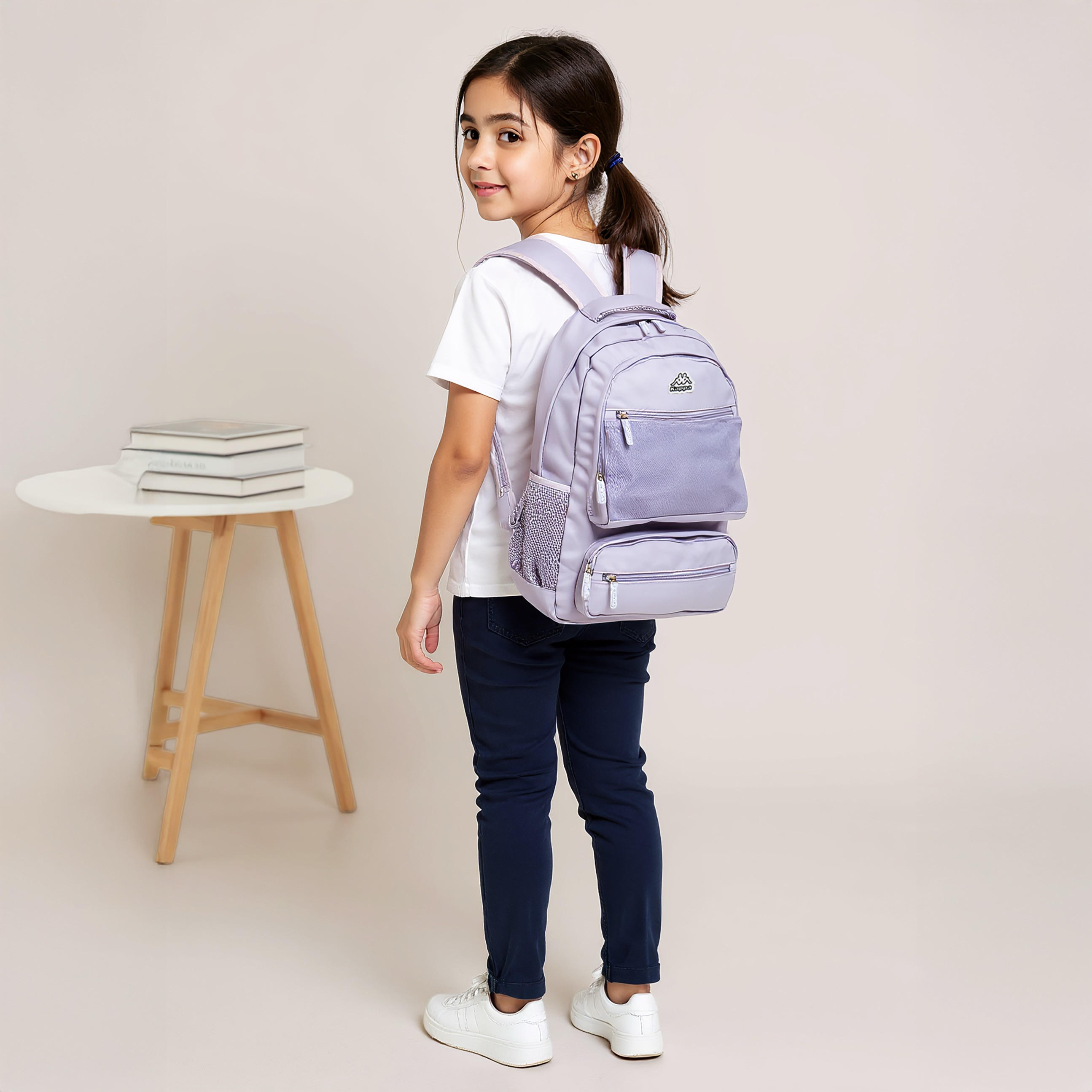 شنطة ظهر سادة للأطفال مع مقلمة من كابا-school-bagsandbackpacks-backpacks-image-2