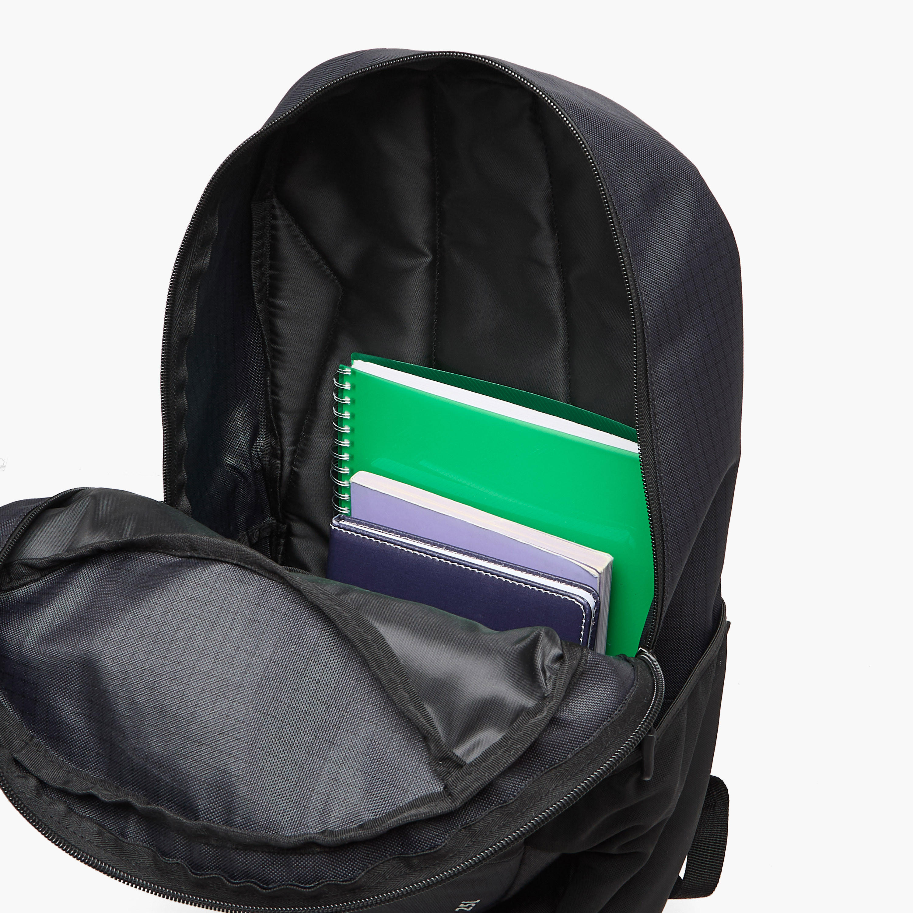 شنطة ظهر بطبعات شعار وأحزمة قابلة للتعديل وسحاب إغلاق من كابا - 16x46x27 سم-travel-luggagesandbags-backpacks-image-5