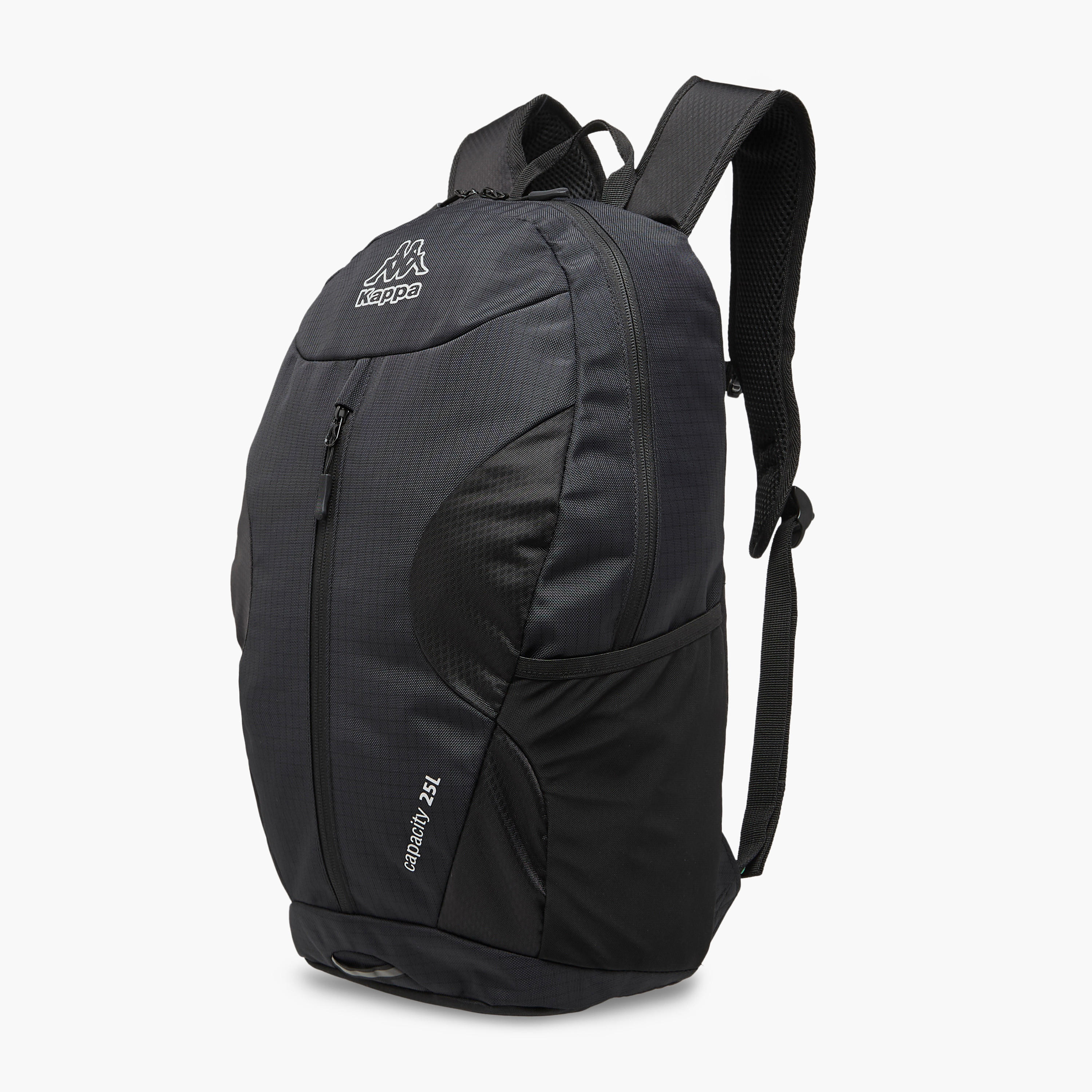 شنطة ظهر بطبعات شعار وأحزمة قابلة للتعديل وسحاب إغلاق من كابا - 16x46x27 سم-travel-luggagesandbags-backpacks-image-6