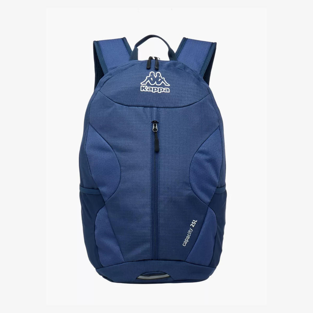 Kappa Logo Print Backpack with Adjustable Straps and Zip Closure - 16x46x27 cm-travel-luggagesandbags-backpacks-image-1