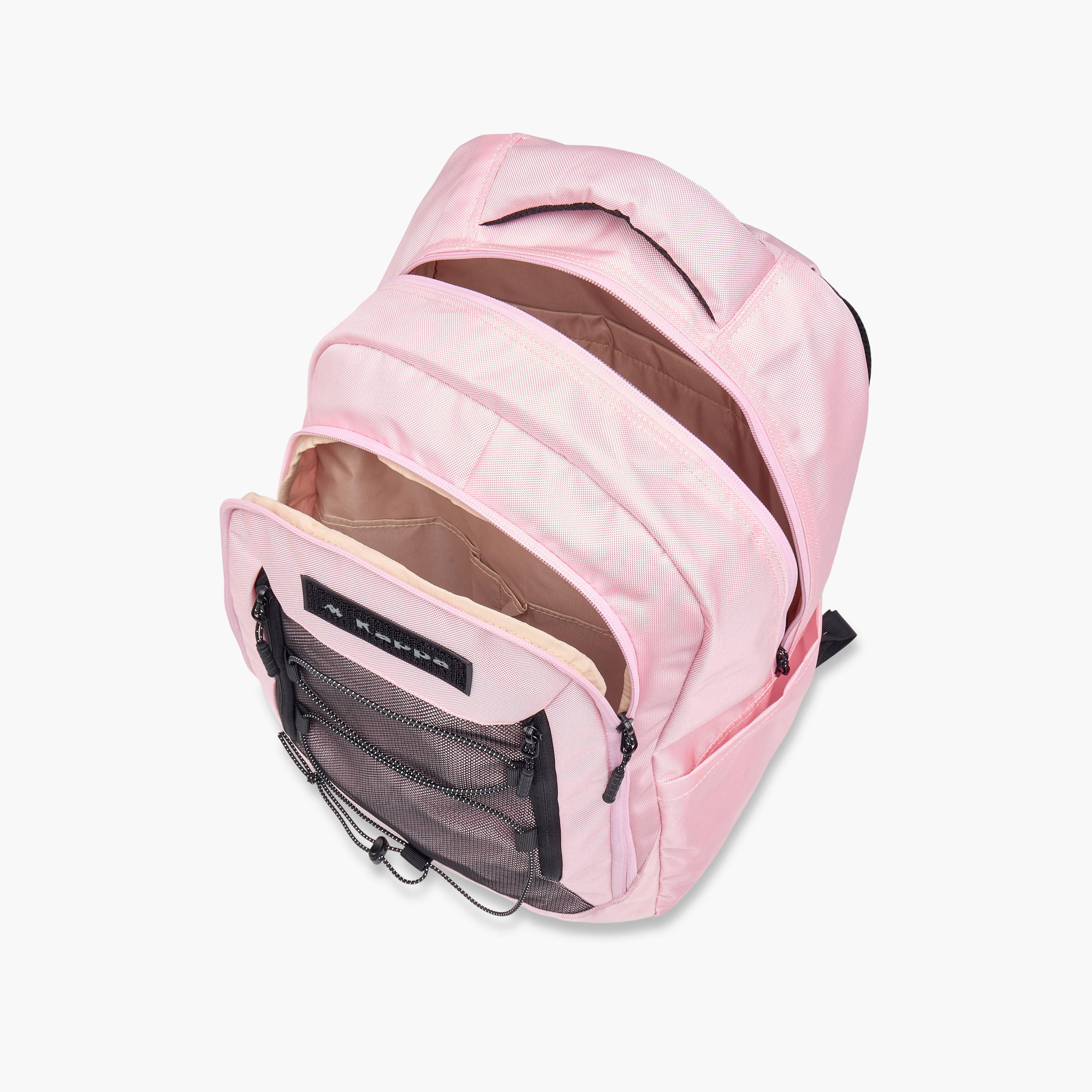 Kappa Logo Applique School Backpack with Adjustable Straps and Zip Closure - 19x32x48 cm-boys-accessories-bagsandbackpacks-image-7