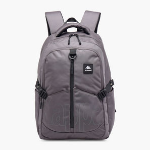 Kappa Logo Print School Backpack with Adjustable Straps and Zip Closure - 17x35x48 cm-school-image-1