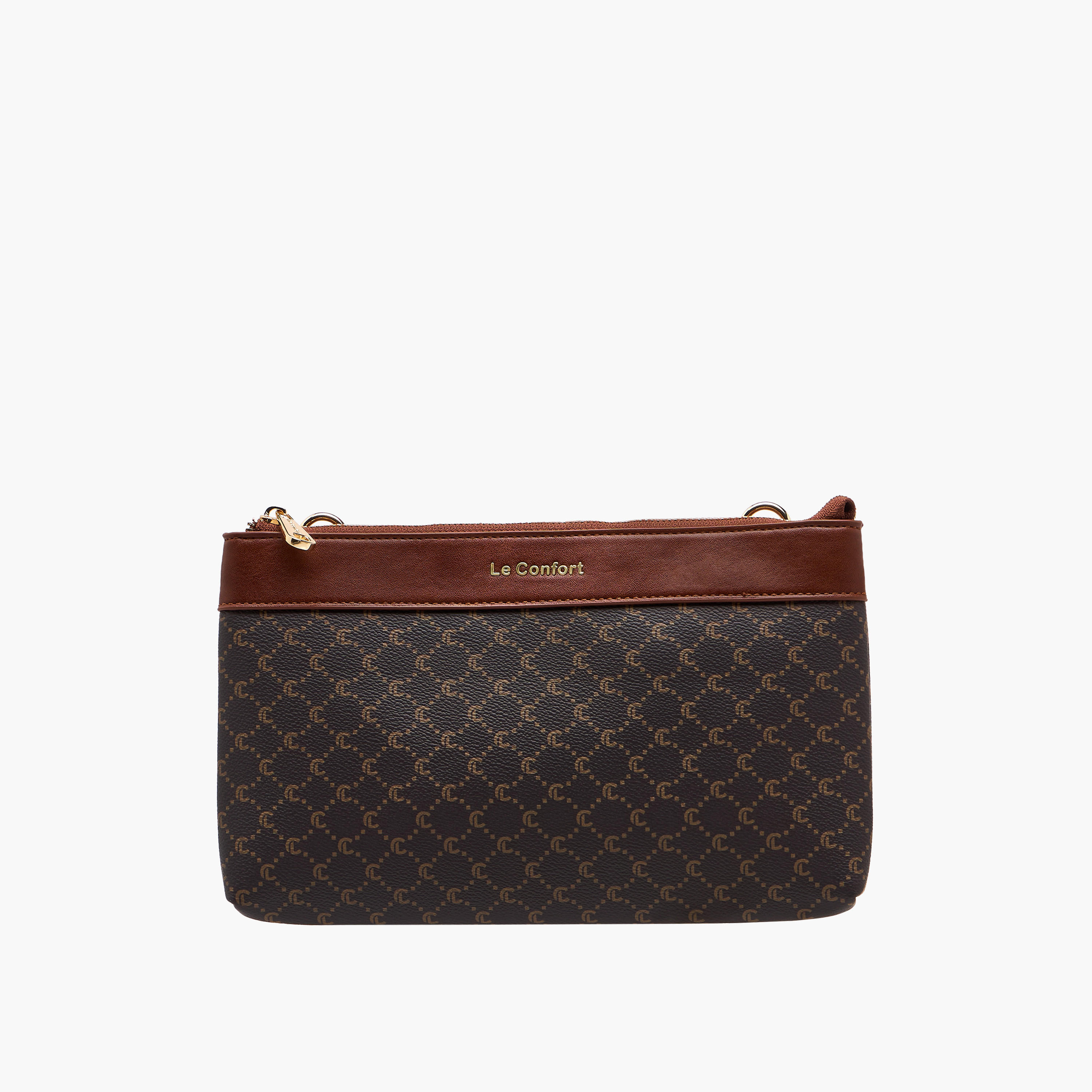 Le Confort Monogram Print Tote Bag with Clutch and Pouch-women-bagsandwallets-handbags-image-8
