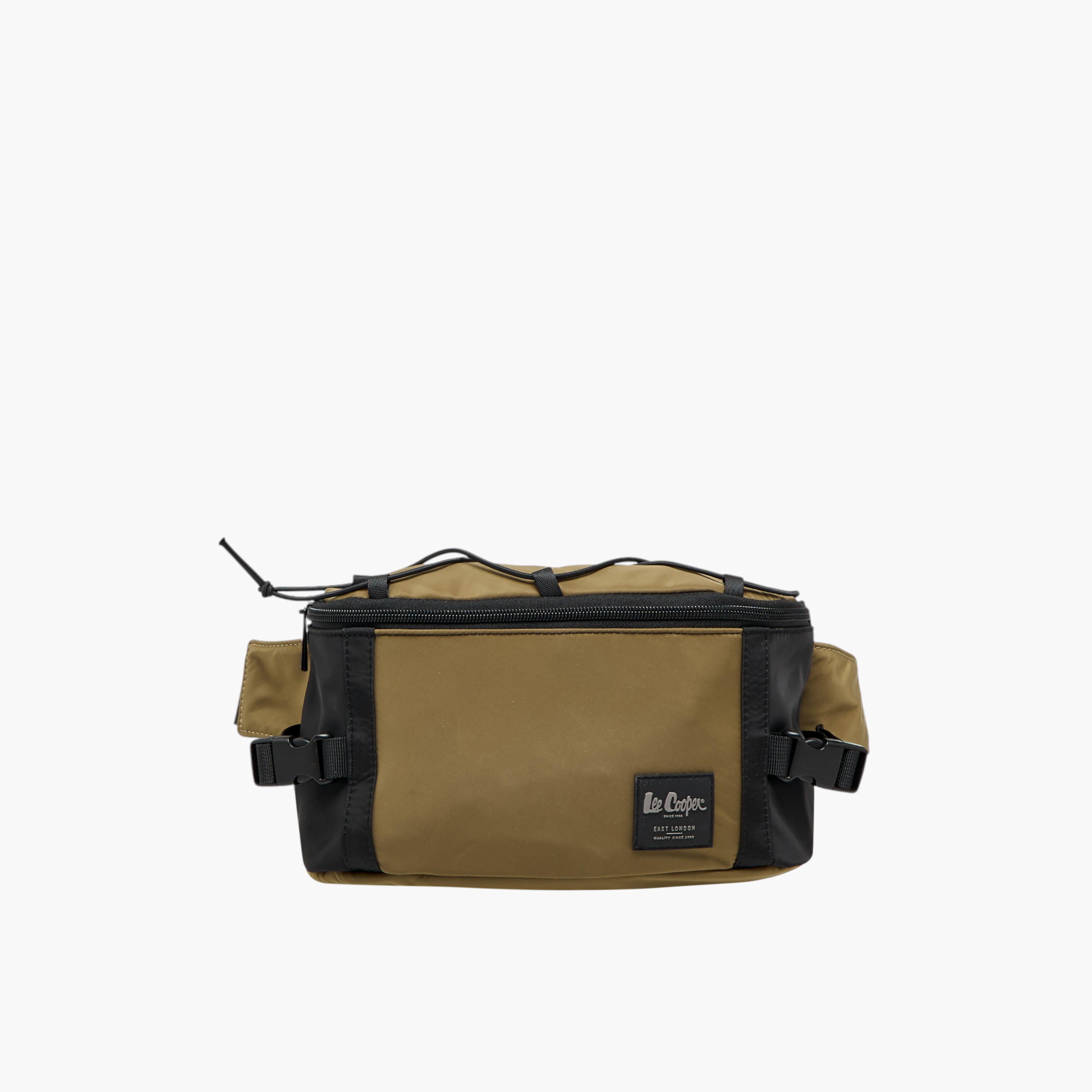 Lee Cooper Men's Solid Polyester Waist Bag-travel-accessories-image-1