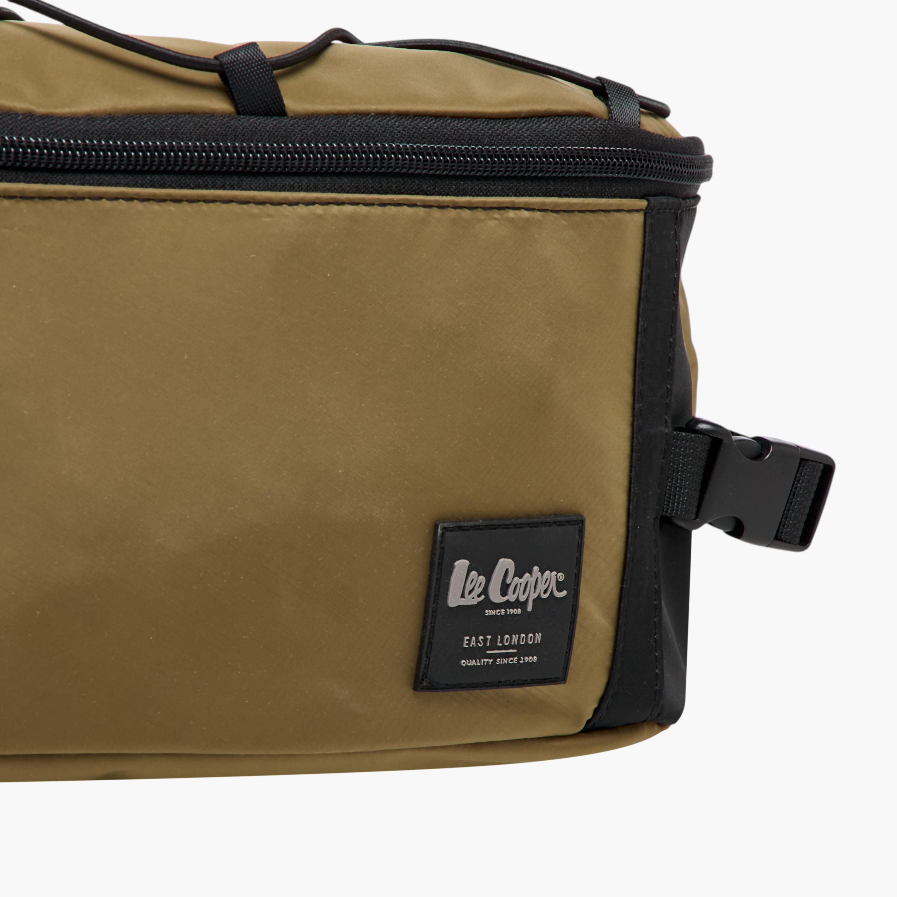 Lee Cooper Men's Solid Polyester Waist Bag-travel-accessories-image-3
