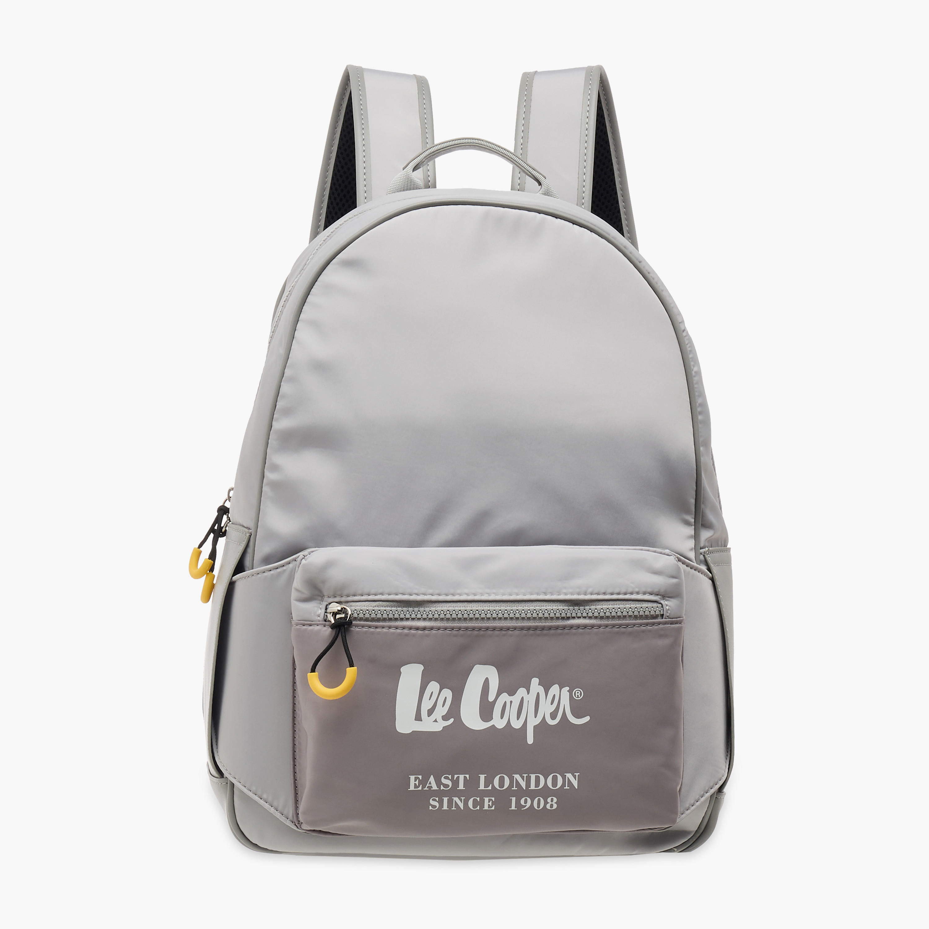 شنطة ظهر مدرسية سادة بأحزمة قابلة للتعديل وسحاب إغلاق من لي كوبر - 30x13x41 سم-school-bagsandbackpacks-backpacks-image-1