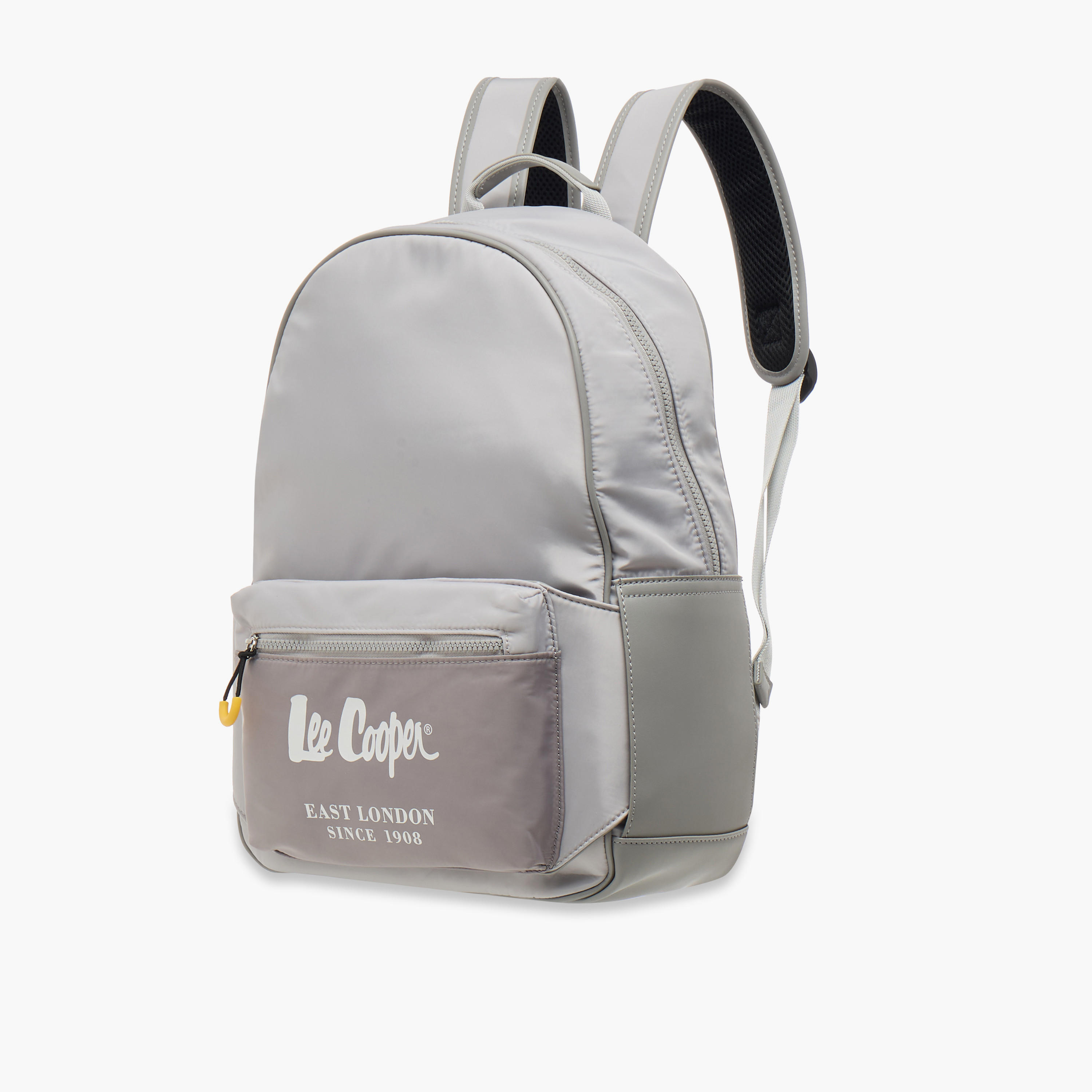 شنطة ظهر مدرسية سادة بأحزمة قابلة للتعديل وسحاب إغلاق من لي كوبر - 30x13x41 سم-school-bagsandbackpacks-backpacks-image-2