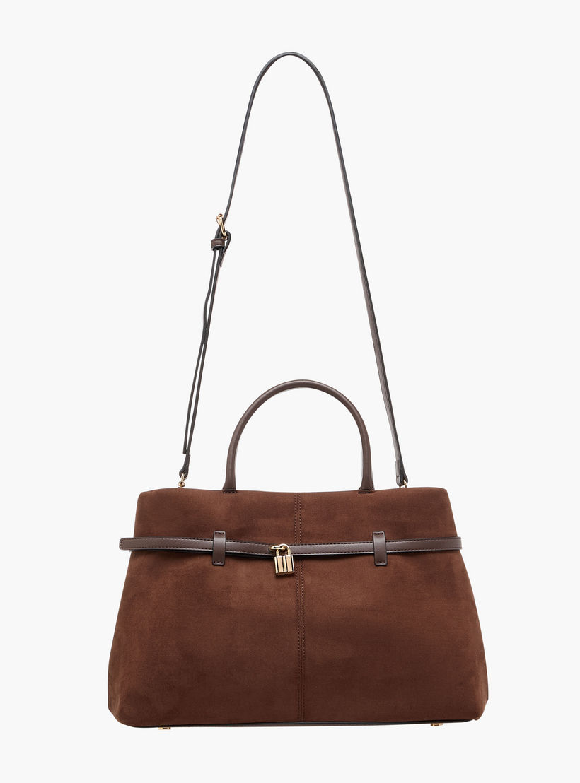 Celeste Solid Tote Bag with Detachable Strap-women-bagsandwallets-handbags-image-3