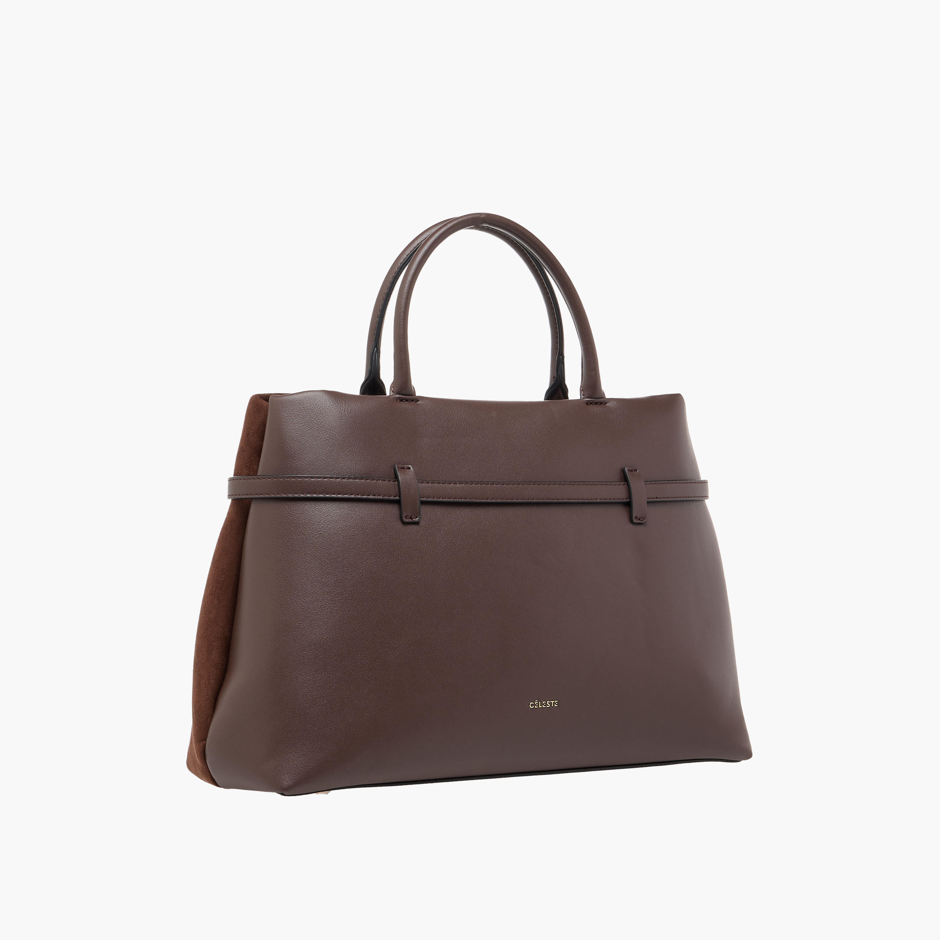 Celeste Solid Tote Bag with Detachable Strap-women-bagsandwallets-handbags-image-4