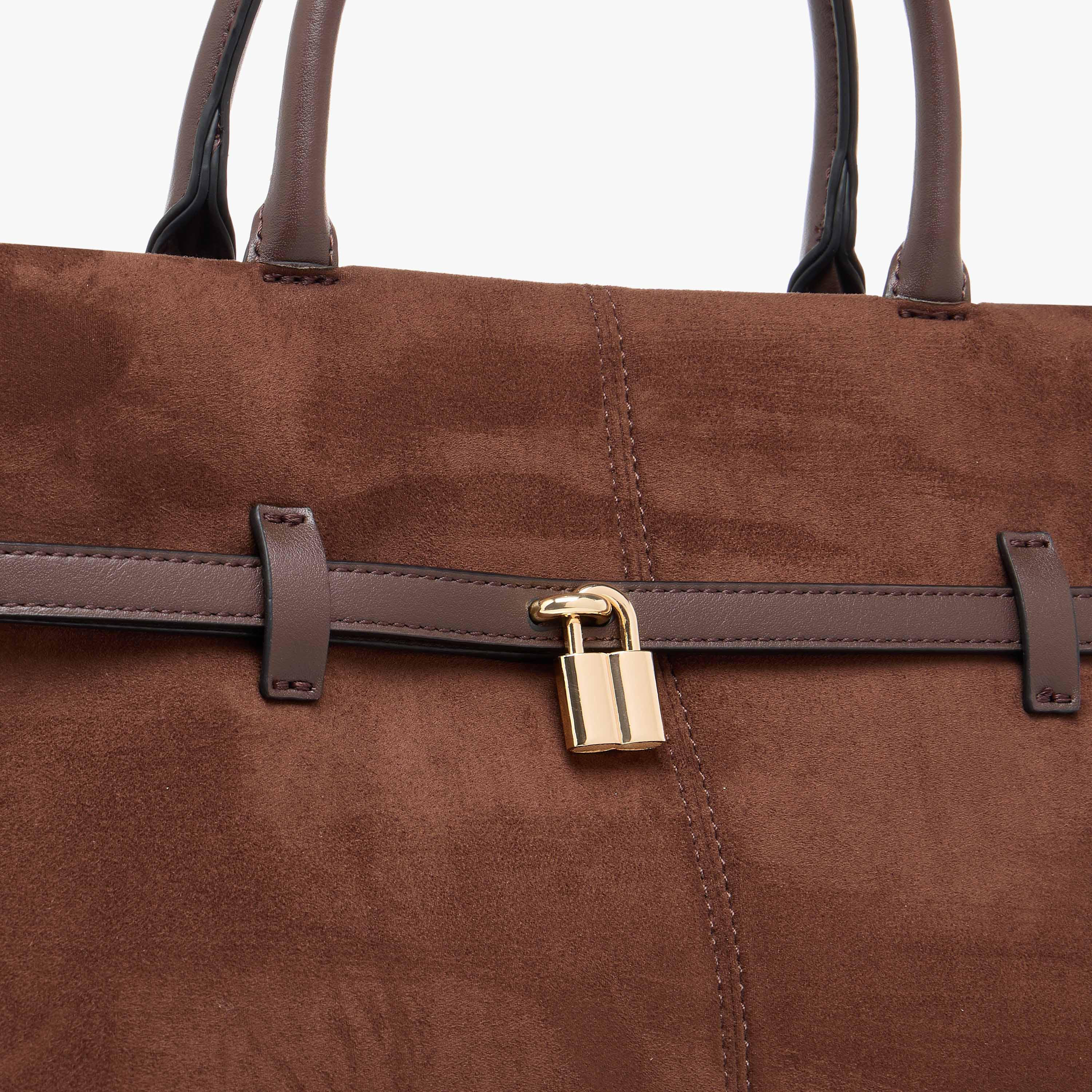 Celeste Solid Tote Bag with Detachable Strap-women-bagsandwallets-handbags-image-5