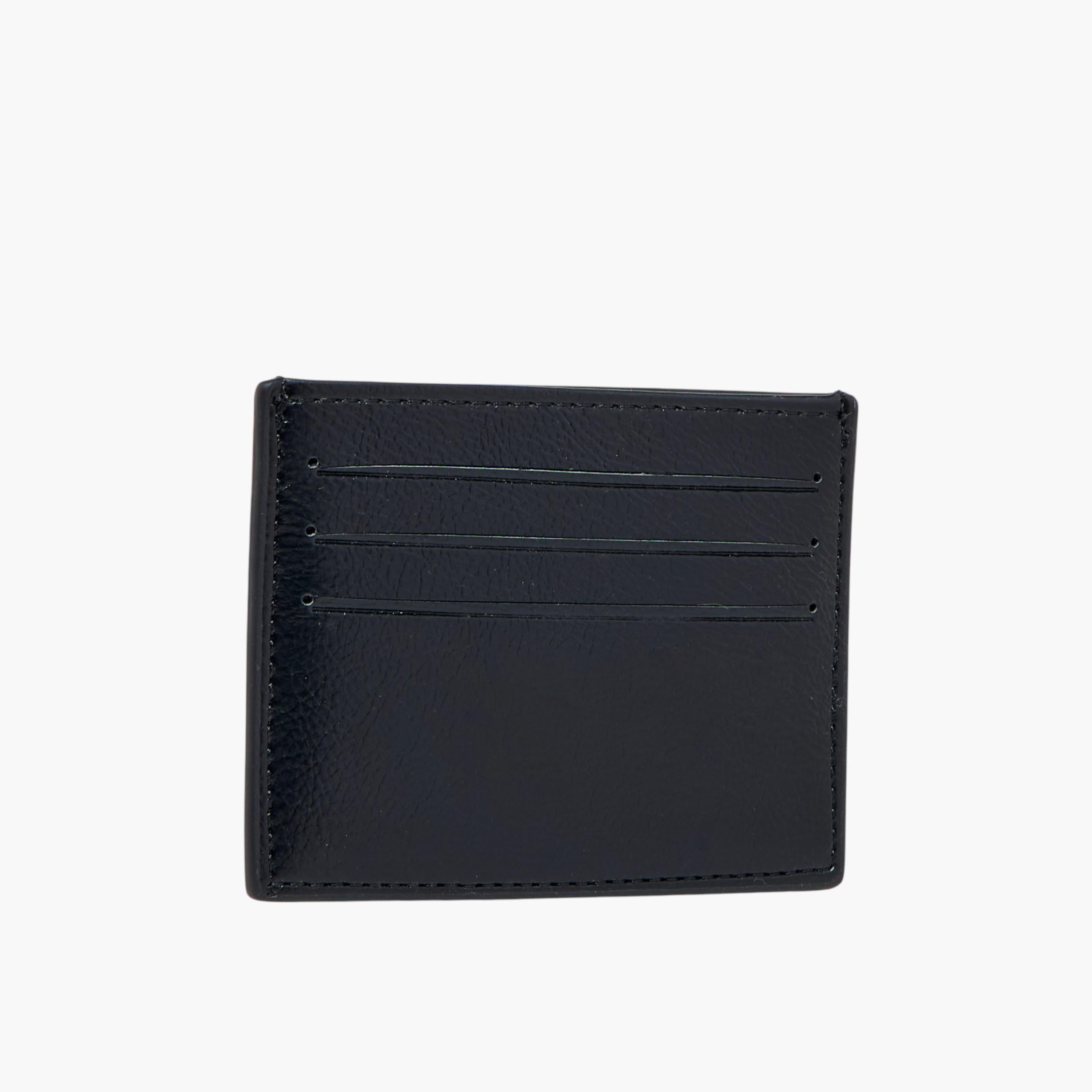 Lee Cooper Printed Card Holder with Open Top-men-beltsandwallets-wallets-image-2