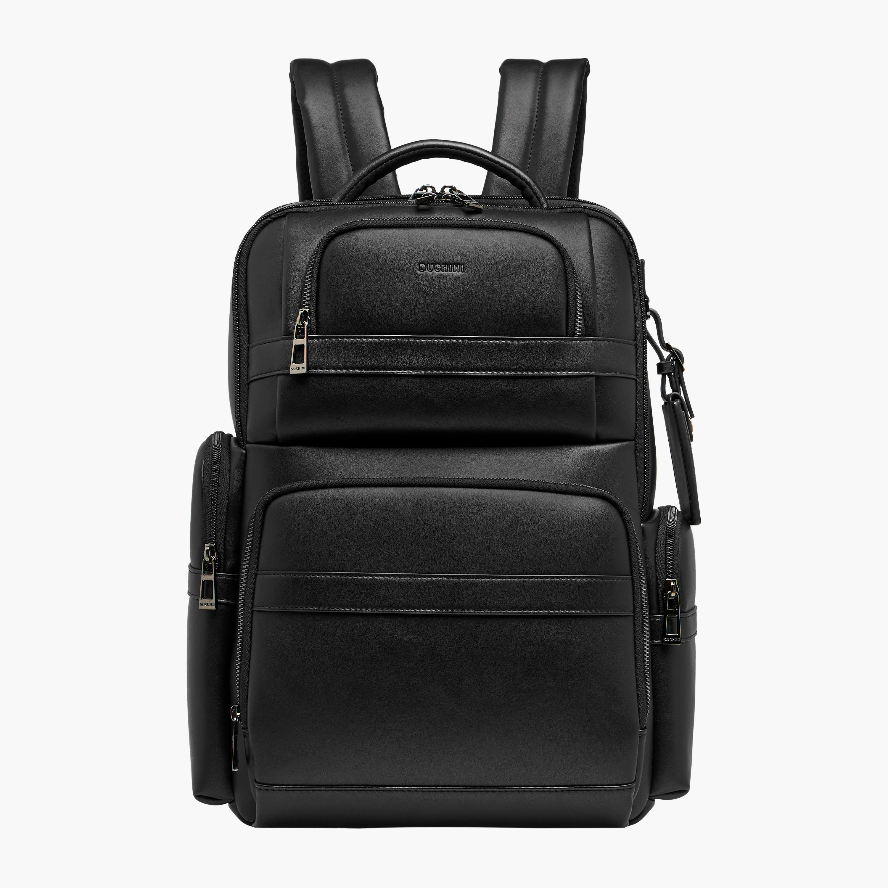 Duchini Solid Backpack with Adjustable Straps and Zip Closure - 31x43x17 cm-travel-luggagesandbags-backpacks-image-1