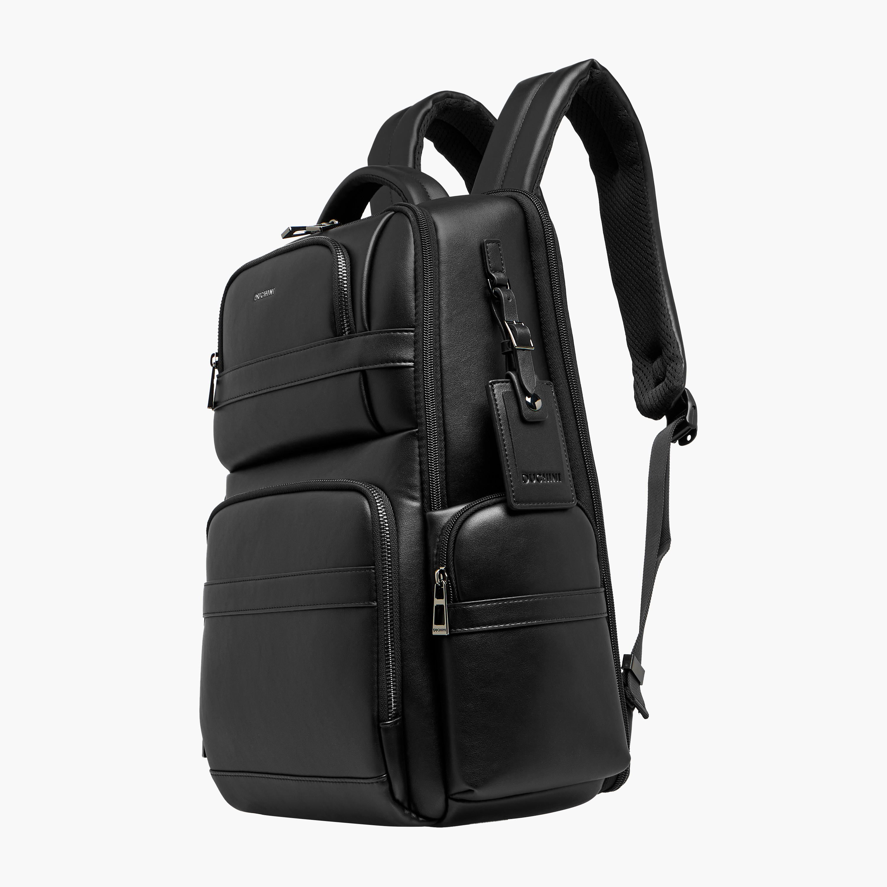 Duchini Solid Backpack with Adjustable Straps and Zip Closure - 31x43x17 cm-travel-luggagesandbags-backpacks-image-2