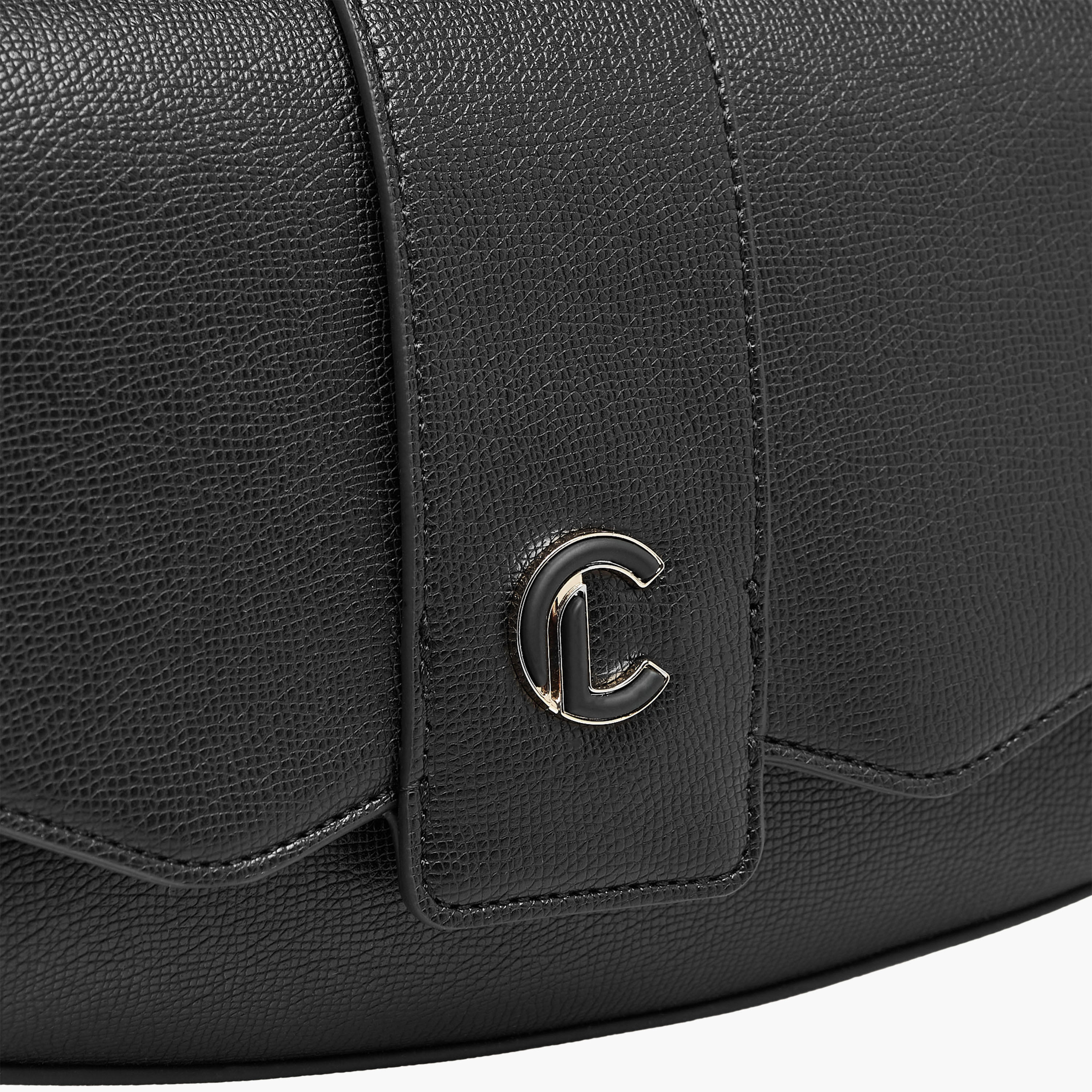 Le Confort Solid Satchel Bag with Detachable Strap and Button Closure-women-bagsandwallets-handbags-image-6