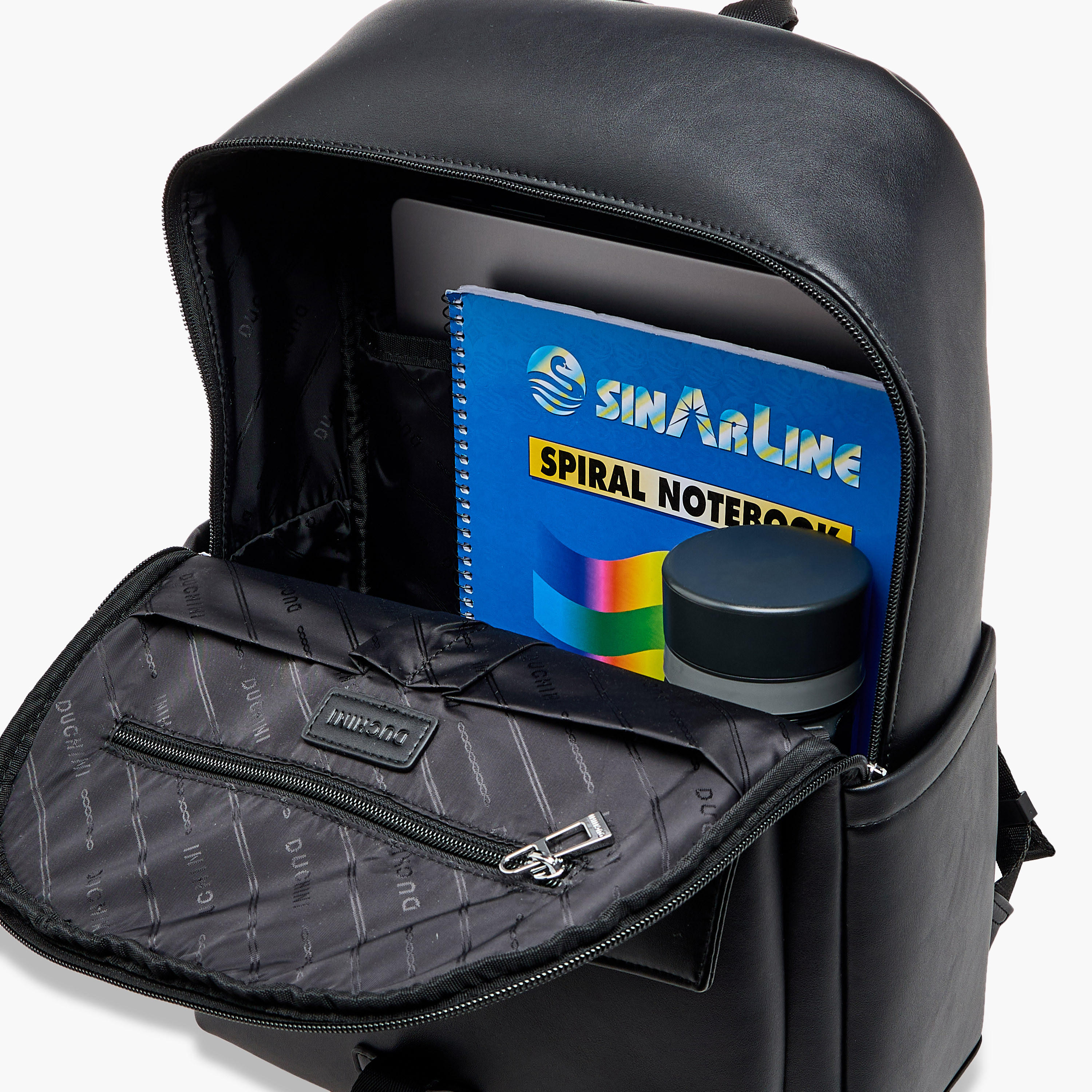 شنطة ظهر سادة بأحزمة كتف قابلة للتعديل من دوتشيني - 31x17x43 سم-travel-luggagesandbags-backpacks-image-7