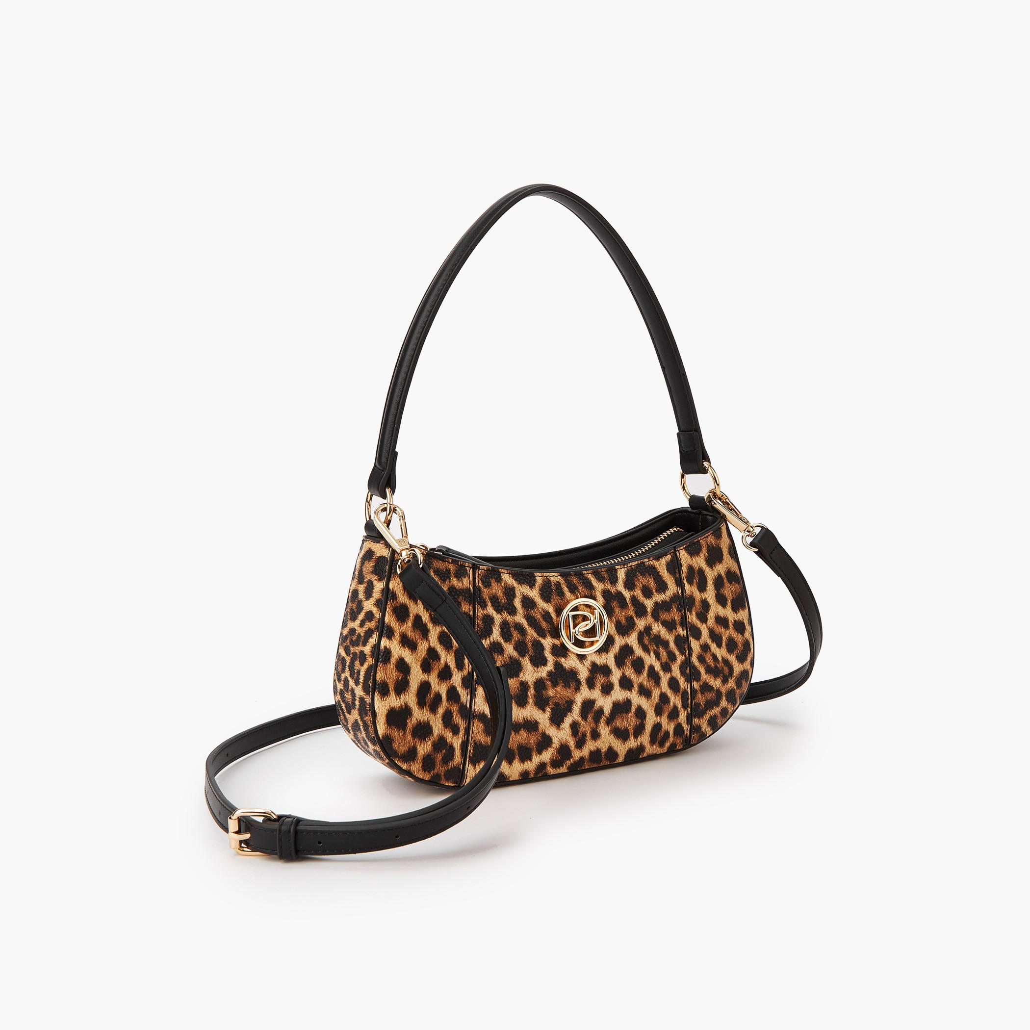 شنطة كتف بحزام قابل للفصل وسحاب إغلاق بطبعات حيوانات من بابريكا-women-bagsandwallets-handbags-image-2