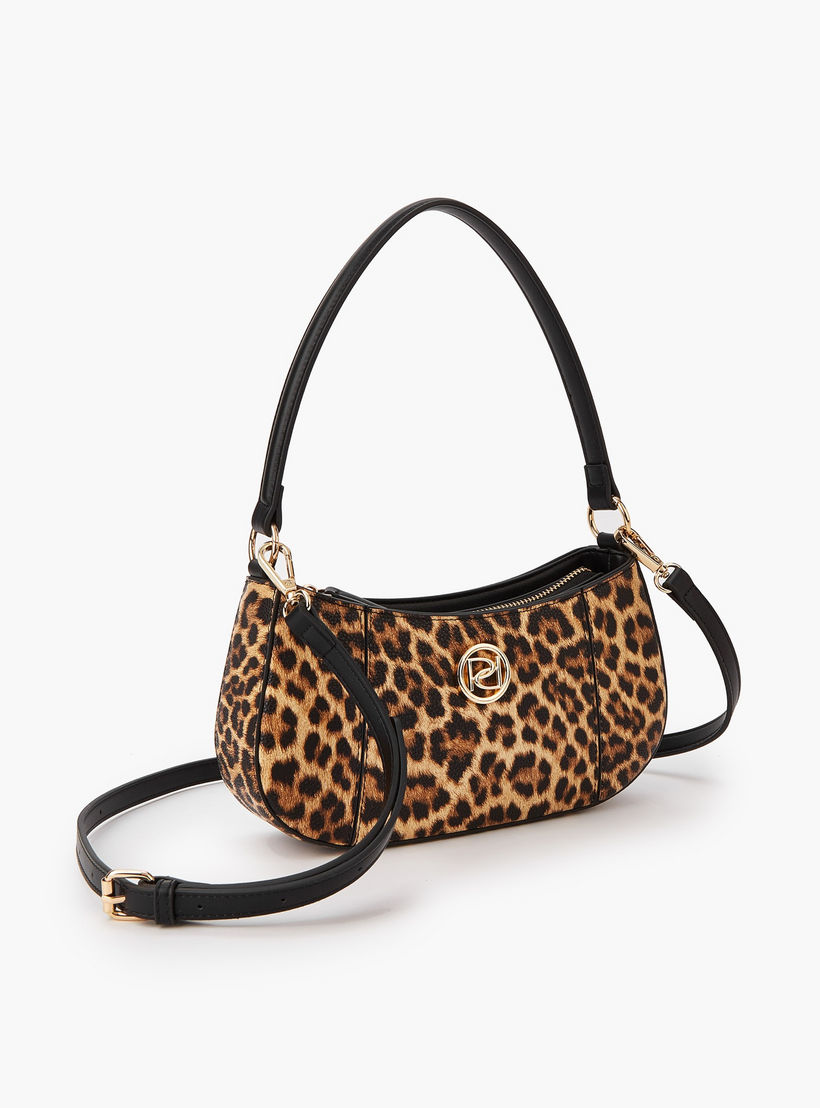 شنطة كتف بحزام قابل للفصل وسحاب إغلاق بطبعات حيوانات من بابريكا-women-bagsandwallets-handbags-image-2