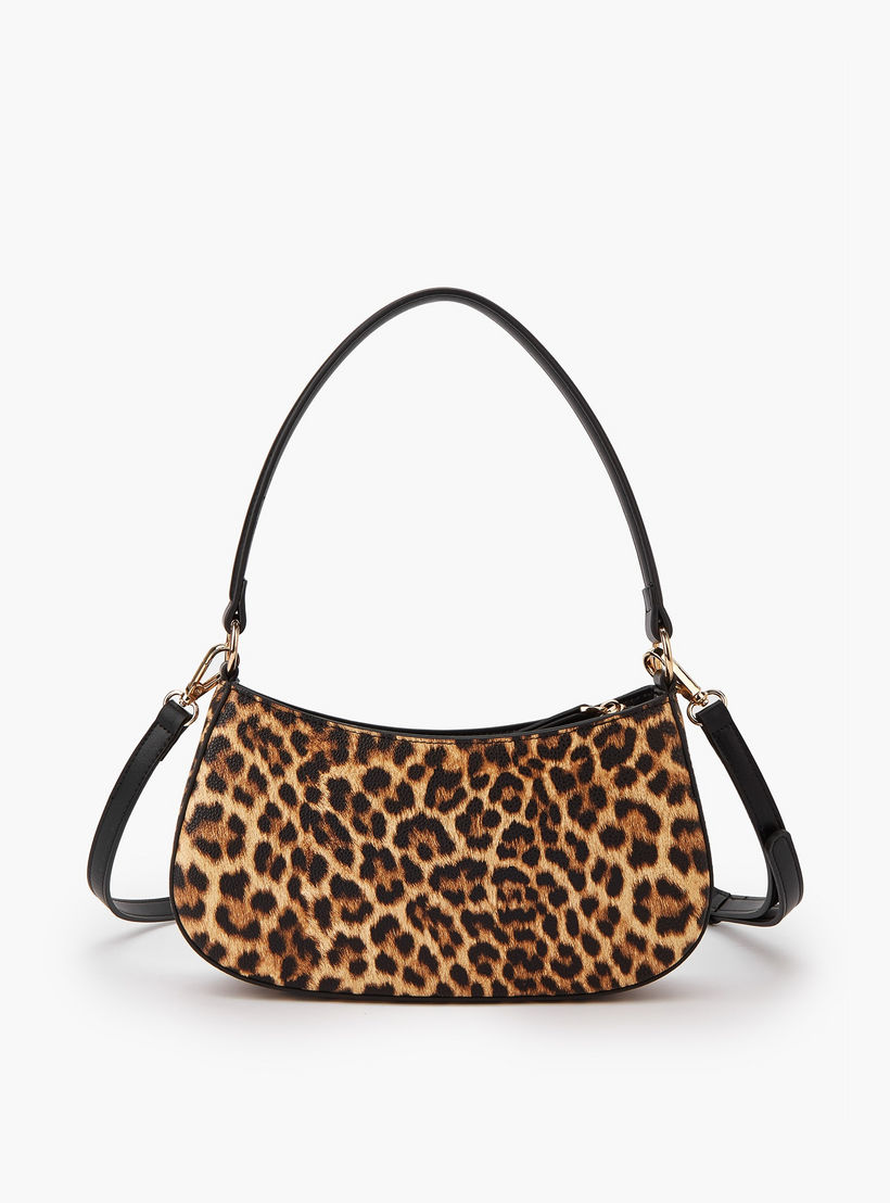 شنطة كتف بحزام قابل للفصل وسحاب إغلاق بطبعات حيوانات من بابريكا-women-bagsandwallets-handbags-image-4
