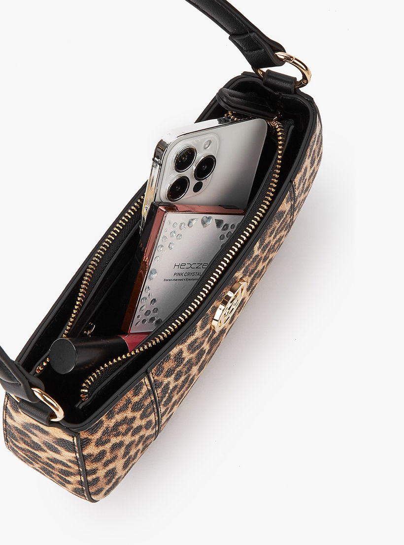 شنطة كتف بحزام قابل للفصل وسحاب إغلاق بطبعات حيوانات من بابريكا-women-bagsandwallets-handbags-image-7