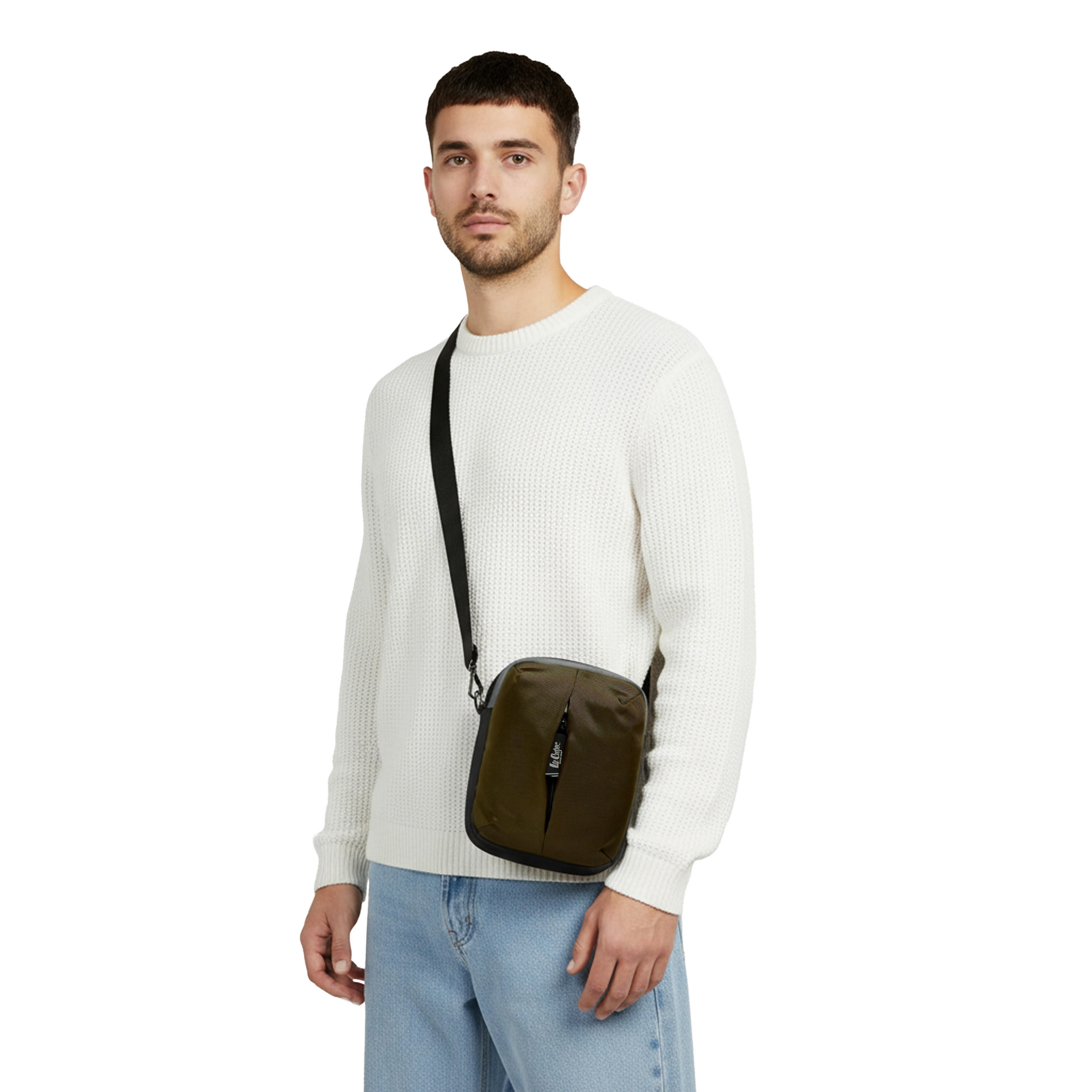 Lee Cooper Men Adjustable Strap Crossbody Bag-travel-accessories-image-2