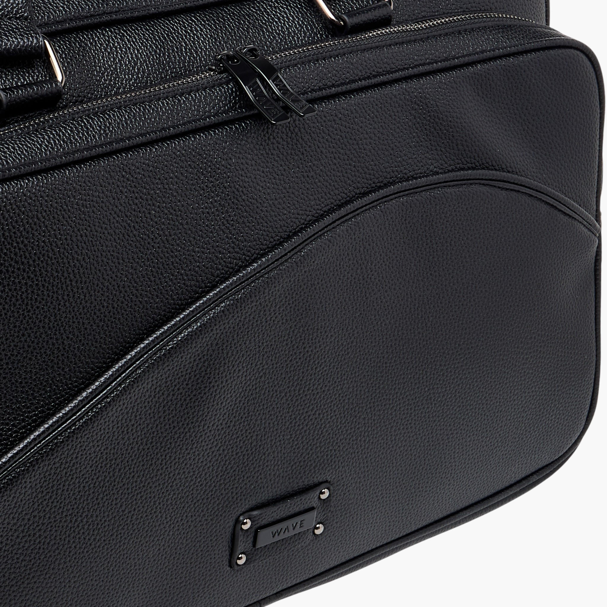 WAVE Retractable Handle Duffle Bag with Zip Closure-travel-luggagesandbags-dufflebags-image-5