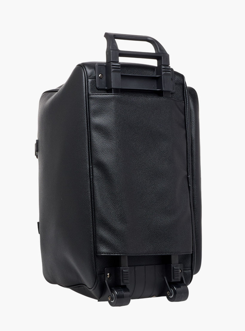 WAVE Retractable Handle Duffle Bag with Zip Closure-travel-luggagesandbags-dufflebags-image-7