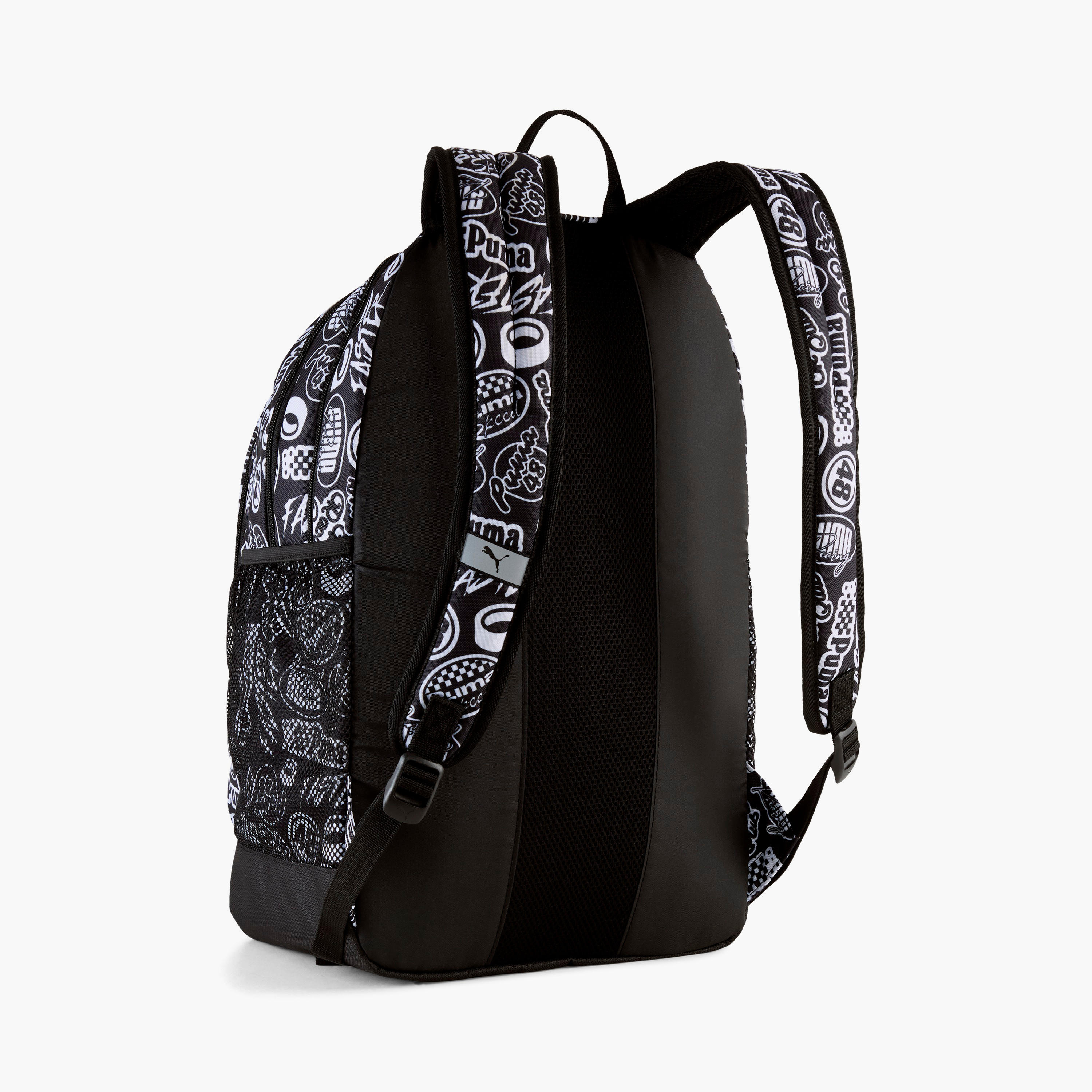 شنطة ظهر مدرسية بأحزمة قابلة للتعديل وسحاب إغلاق وطبعات من بوما-school-bagsandbackpacks-backpacks-image-2