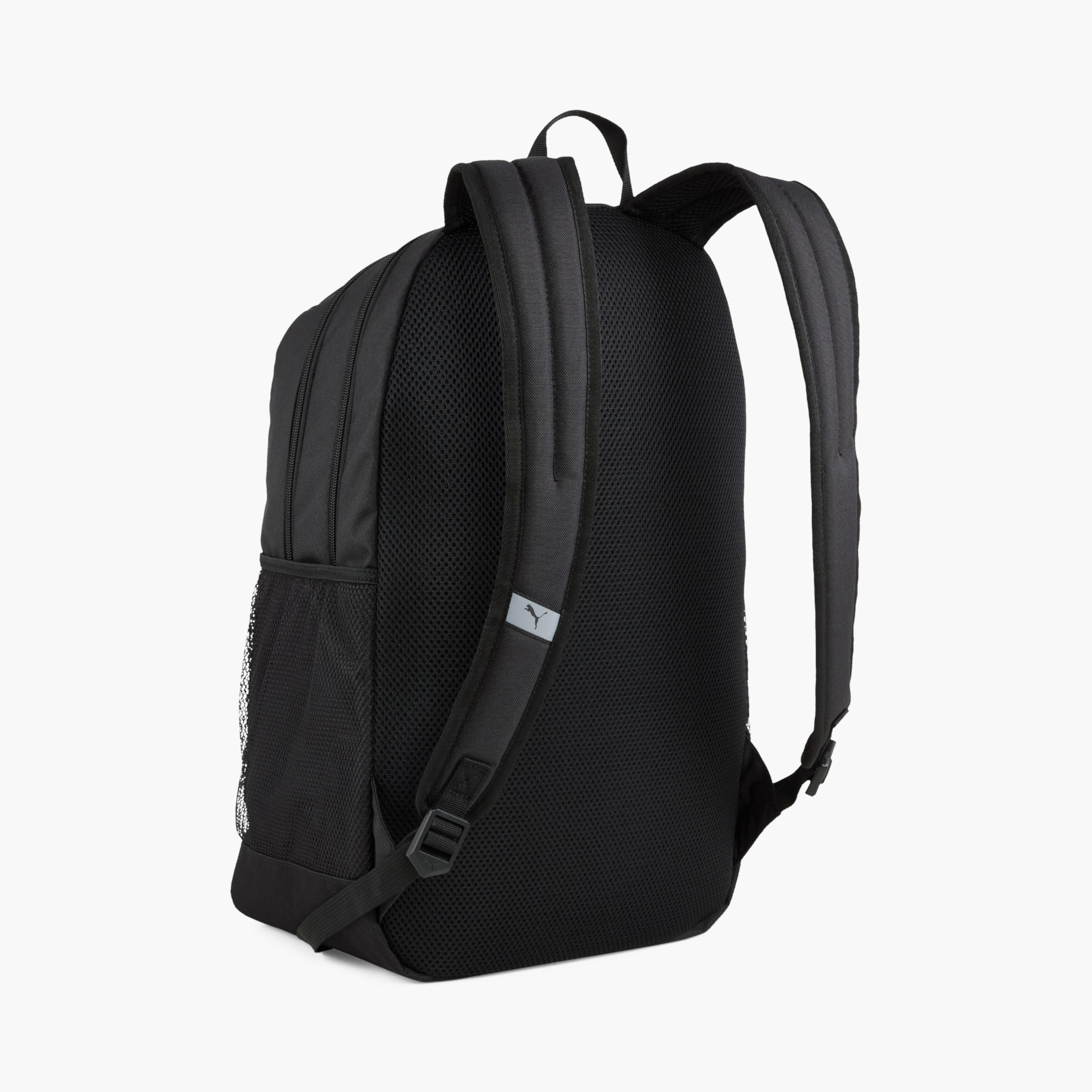 PUMA Solid School Backpack with Adjustable Straps and Zip Closure-school-bagsandbackpacks-backpacks-image-3