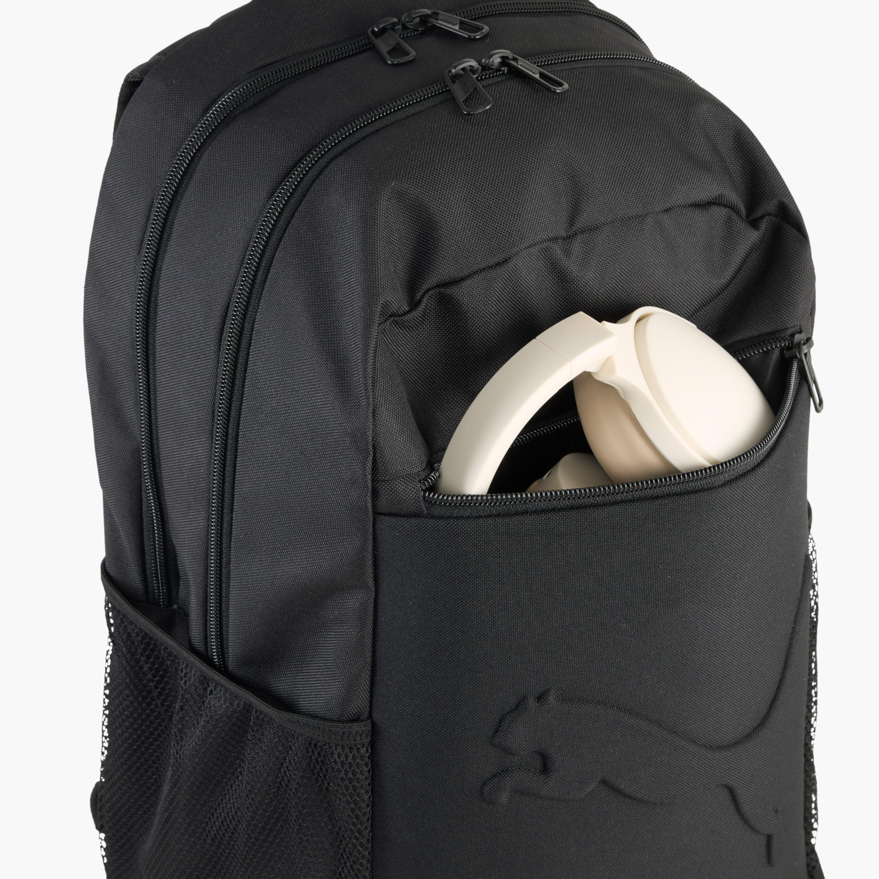 PUMA Solid School Backpack with Adjustable Straps and Zip Closure-school-bagsandbackpacks-backpacks-image-6