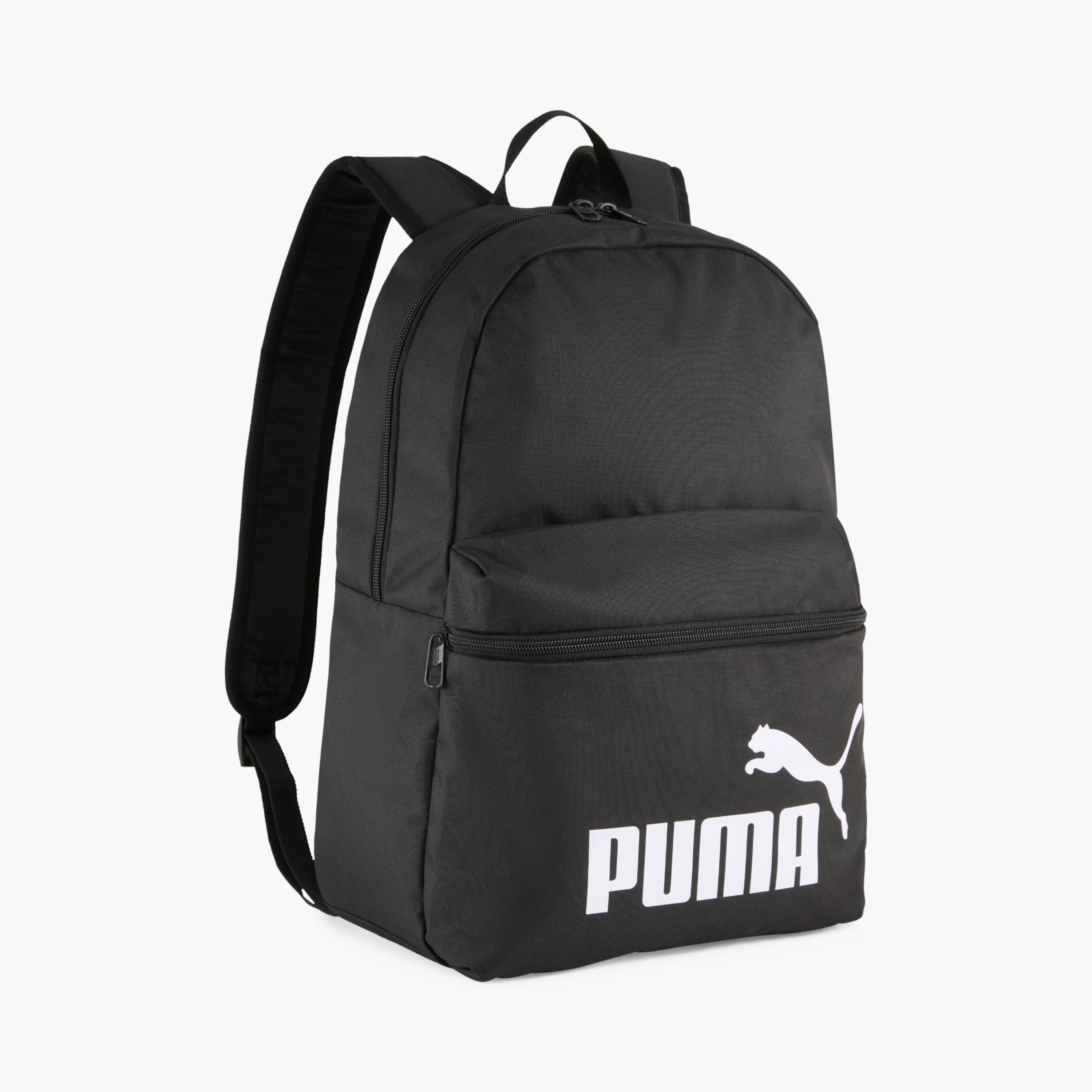شنطة مدرسية بطبعات شعار وحمّالات كتف قابلة للتعديل وسحّاب إغلاق من بوما-boys-accessories-bagsandbackpacks-image-1