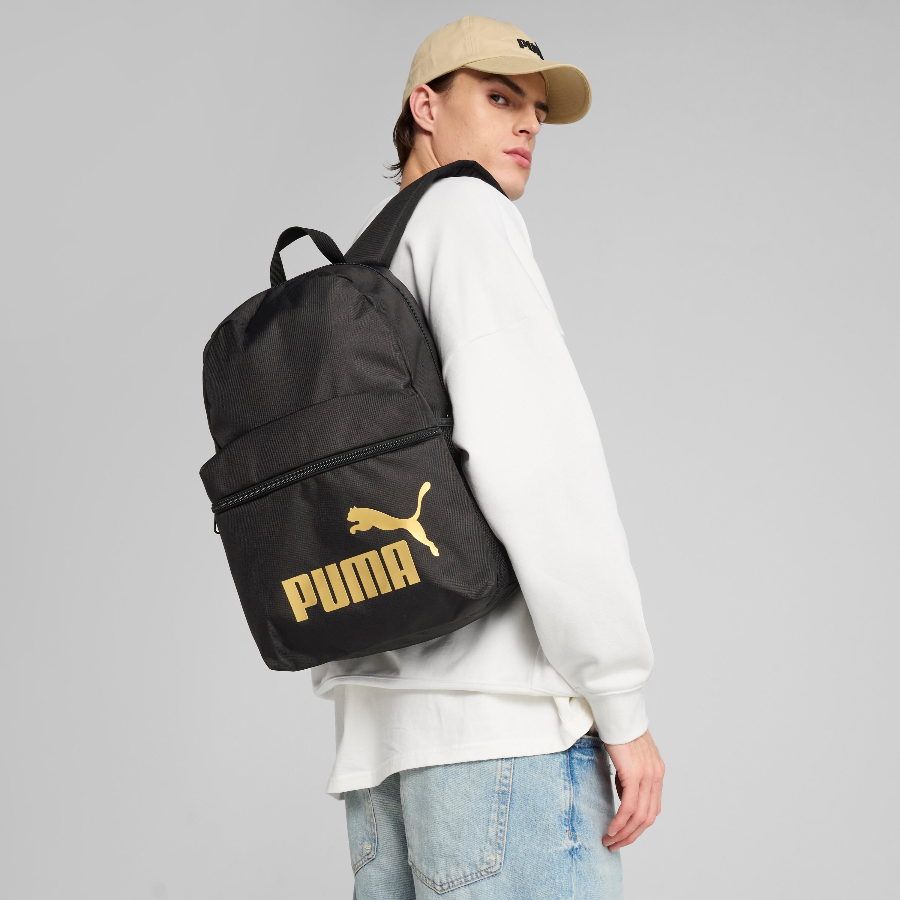 شنطة مدرسية بطبعات شعار بحمّالات كتف قابلة للتعديل وسحّاب إغلاق من بوما-boys-accessories-bagsandbackpacks-image-2