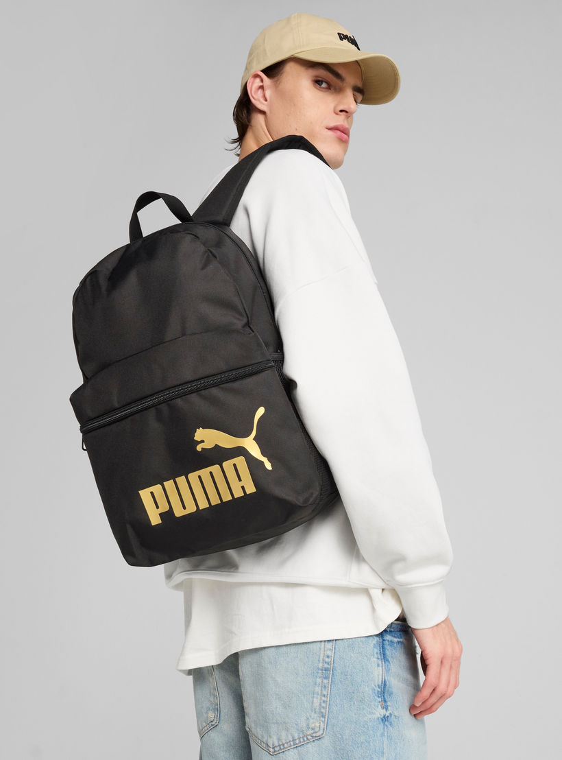 شنطة مدرسية بطبعات شعار بحمّالات كتف قابلة للتعديل وسحّاب إغلاق من بوما-boys-accessories-bagsandbackpacks-image-2
