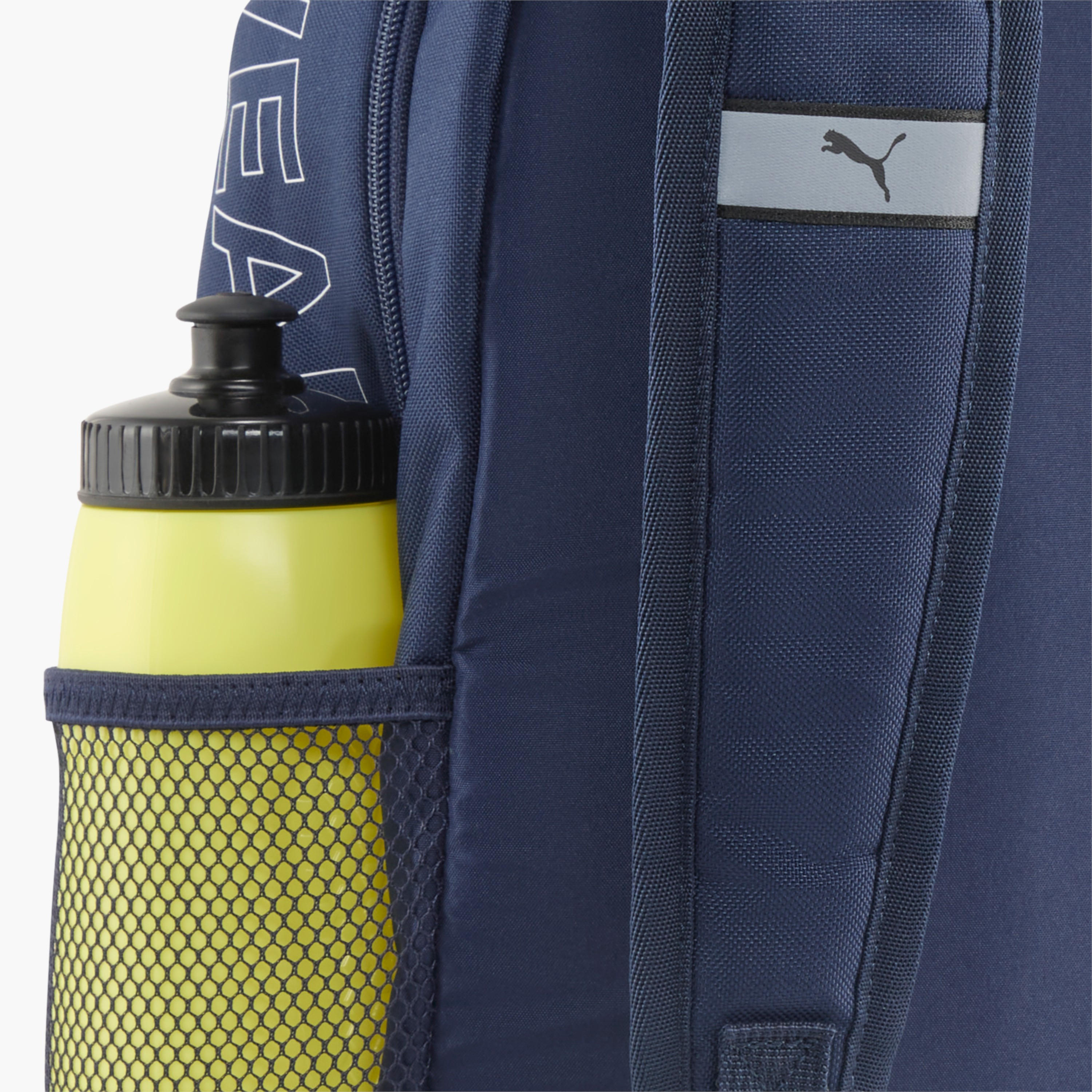 Puma Logo Print School Backpack with Adjustable Straps and Zip Closure-school-bagsandbackpacks-backpacks-image-4
