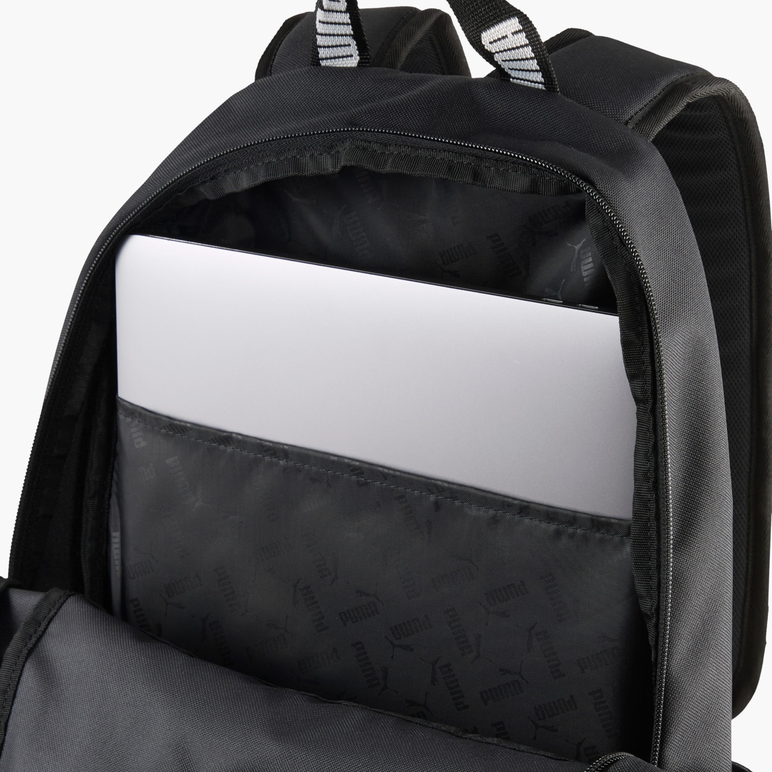 شنطة ظهر مدرسية سادة مع حمّالات كتف قابلة للتعديل وسحّاب إغلاق من بوما-school-bagsandbackpacks-backpacks-image-6