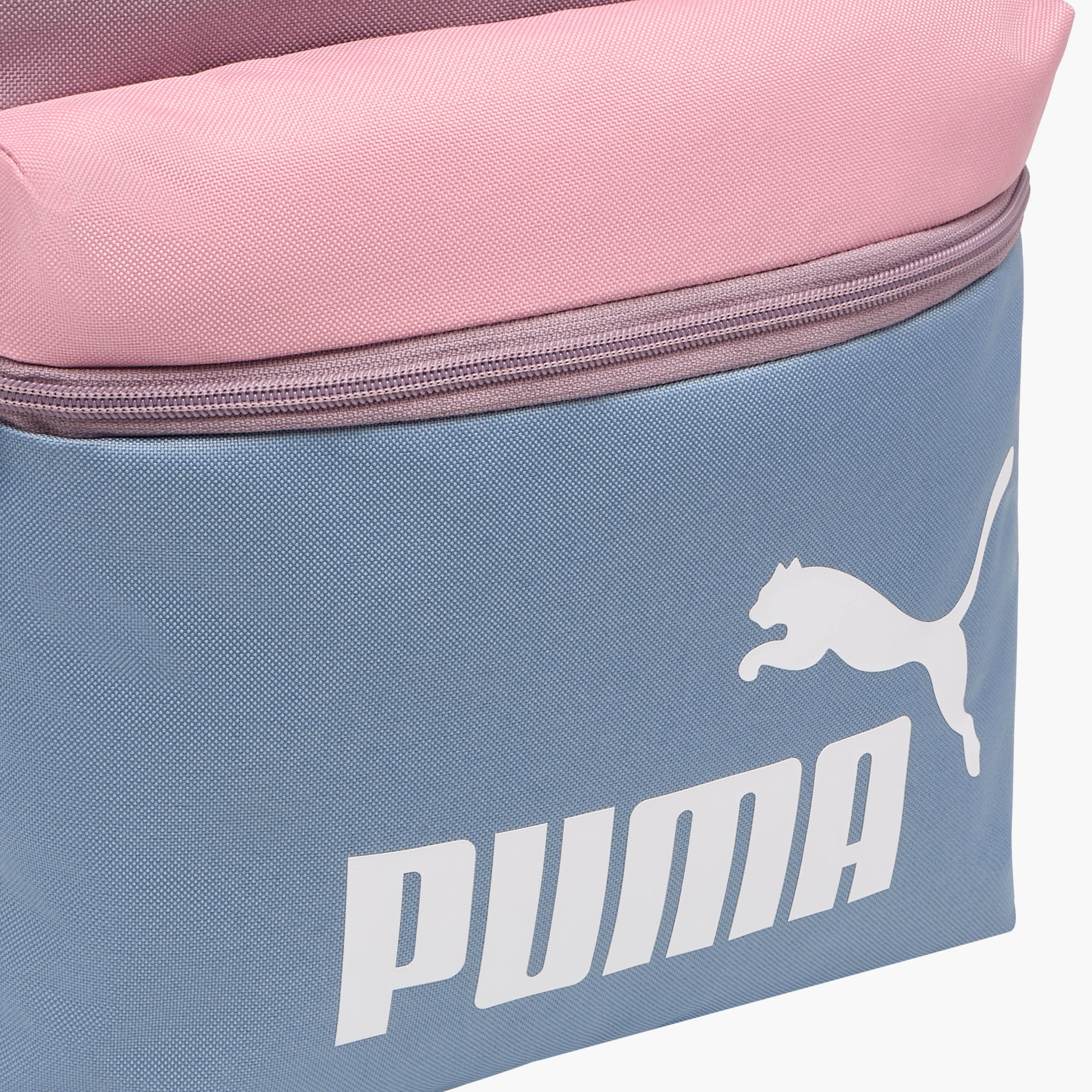 Puma Logo Print School Backpack with Adjustable Straps and Zip Closure-school-bagsandbackpacks-backpacks-image-5