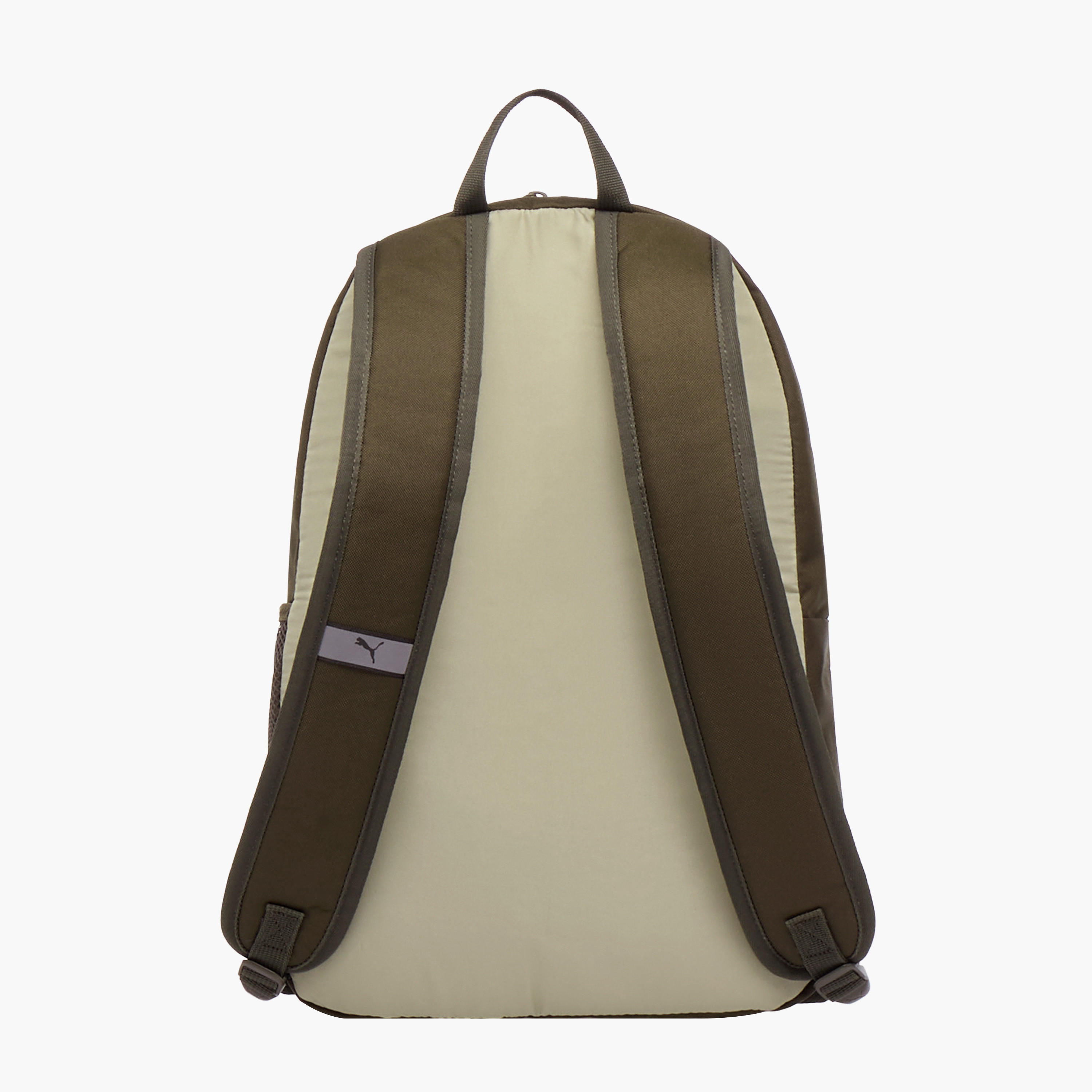 Puma Logo Print School Backpack with Adjustable Straps and Zip Closure-boys-accessories-bagsandbackpacks-image-3