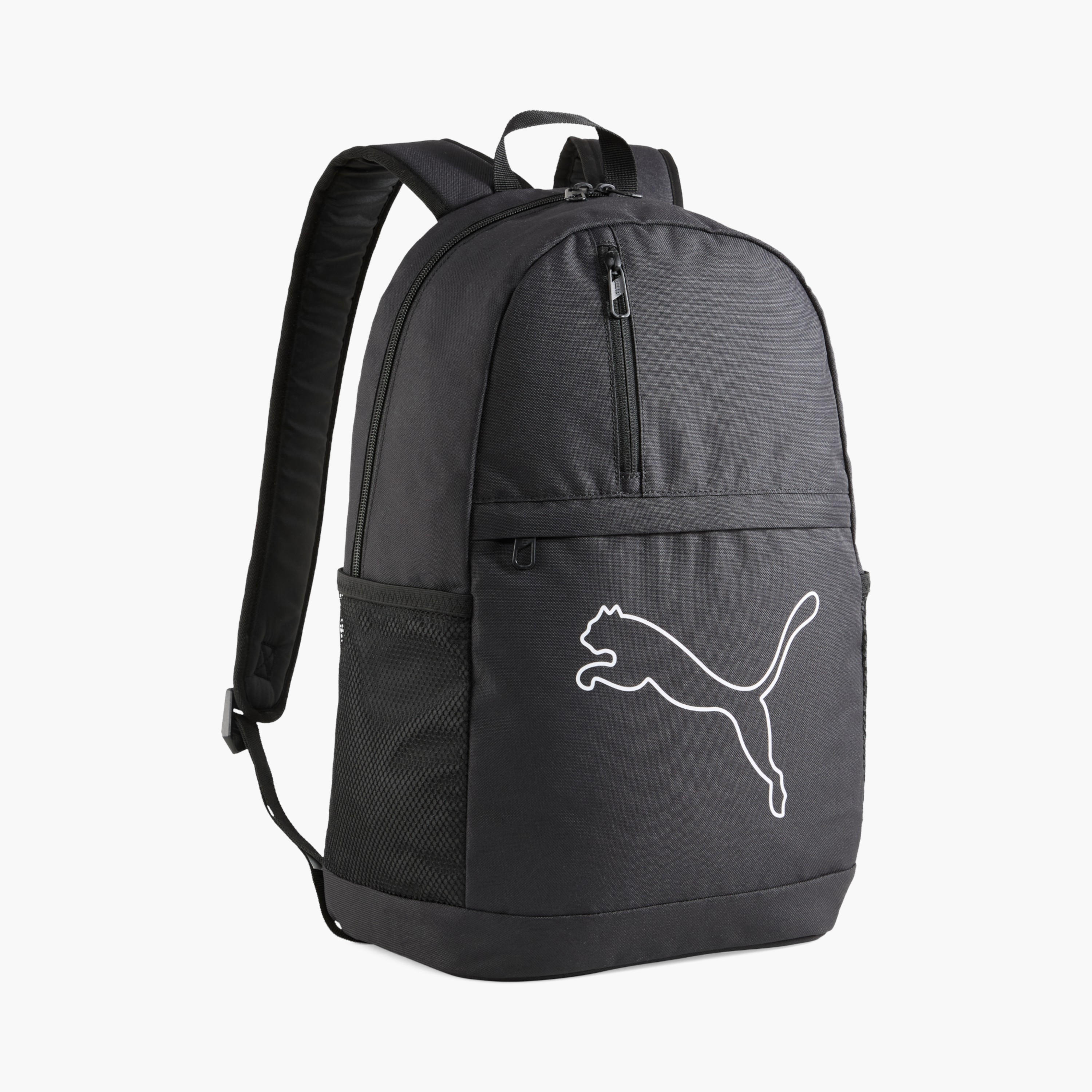 شنطة مدرسية بطبعات شعار مع حمّالات كتف قابلة للتعديل وسحّاب إغلاق من بوما-boys-accessories-bagsandbackpacks-image-1