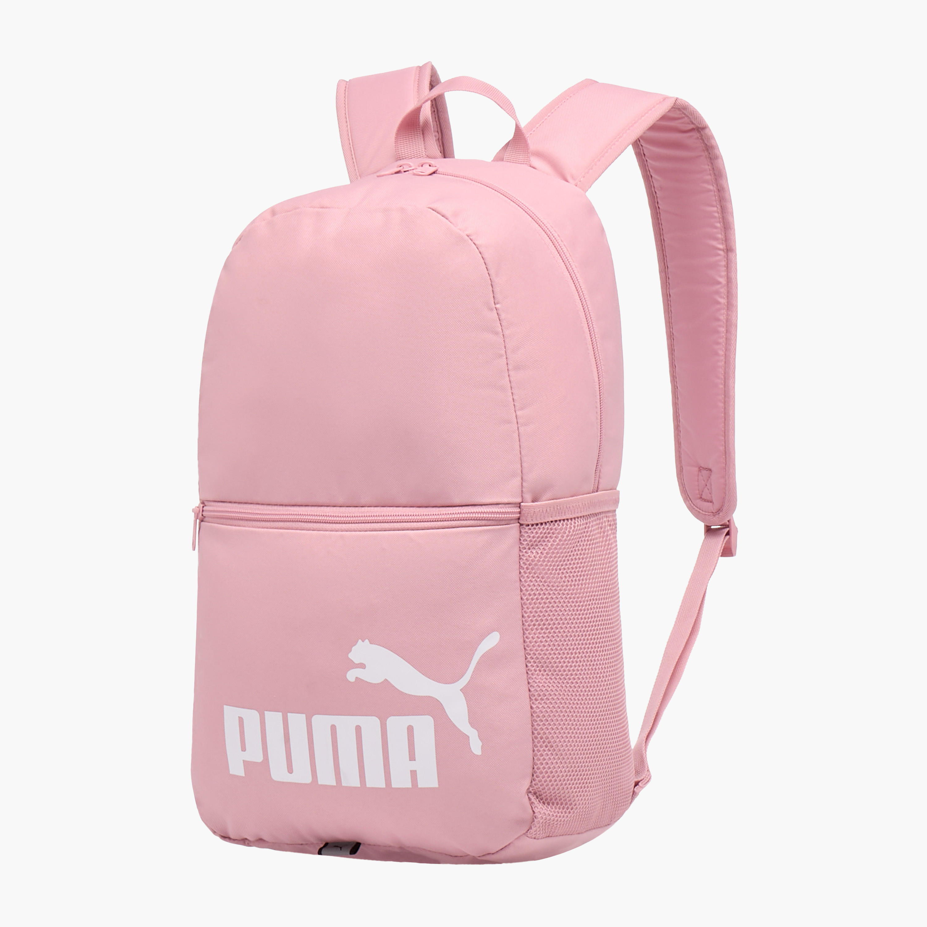 شنطة ظهر مدرسية بأحزمة قابلة للتعديل وطبعات الشعار من بوما - 16x32x45 سم-school-bagsandbackpacks-backpacks-image-2