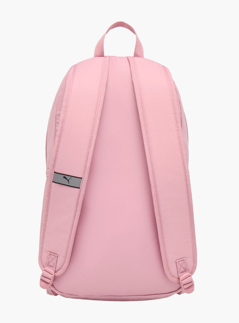 شنطة ظهر مدرسية بأحزمة قابلة للتعديل وطبعات الشعار من بوما - 16x32x45 سم-school-bagsandbackpacks-backpacks-image-3