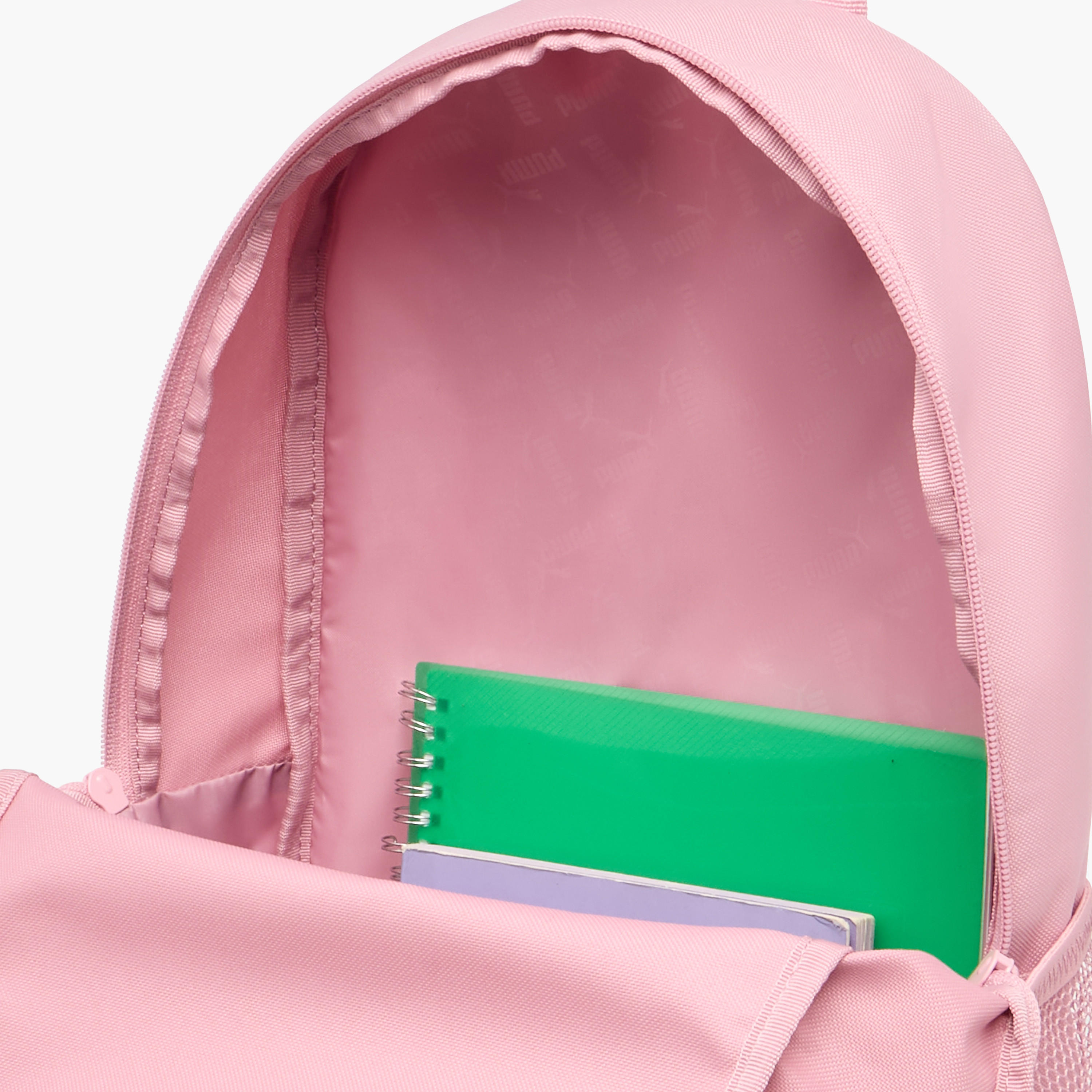 شنطة ظهر مدرسية بأحزمة قابلة للتعديل وطبعات الشعار من بوما - 16x32x45 سم-school-bagsandbackpacks-backpacks-image-7