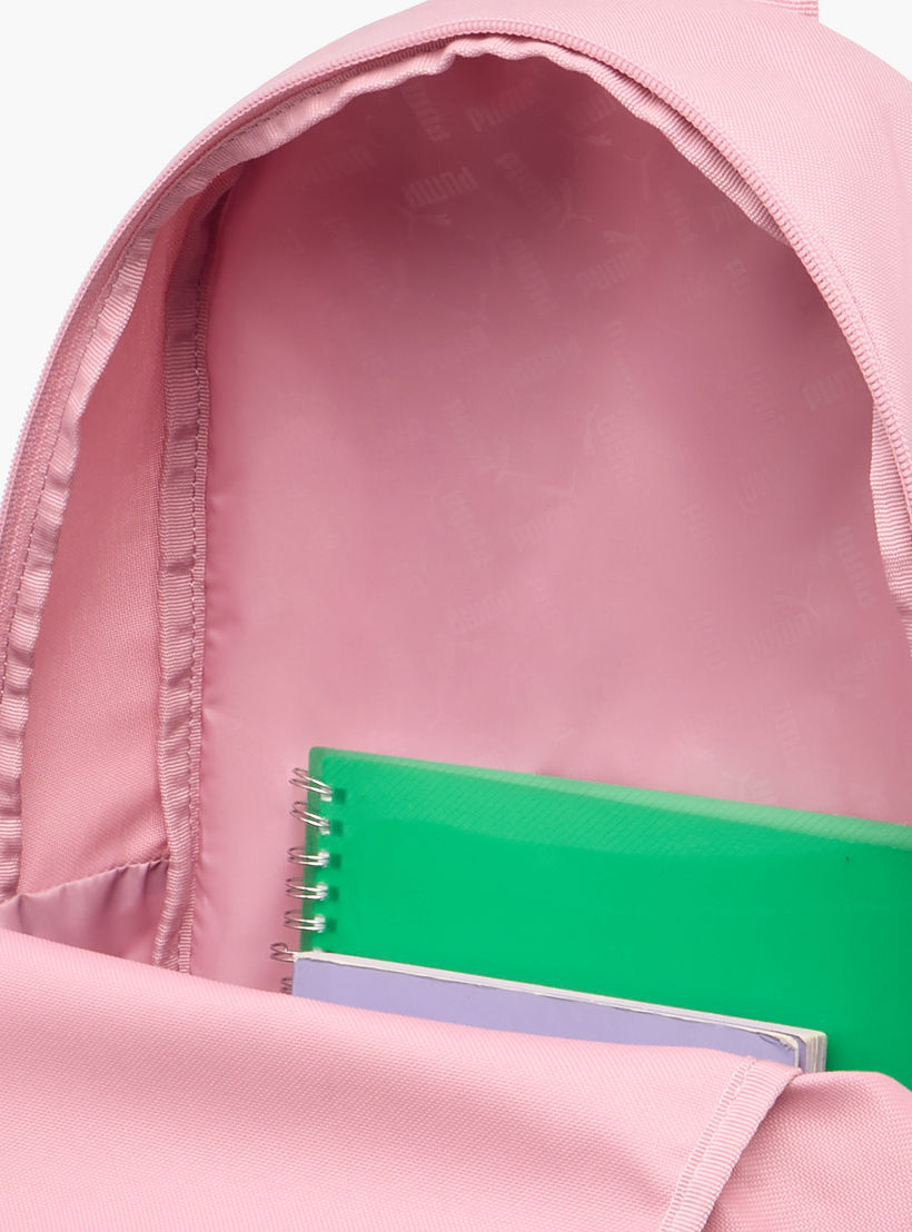 شنطة ظهر مدرسية بأحزمة قابلة للتعديل وطبعات الشعار من بوما - 16x32x45 سم-school-bagsandbackpacks-backpacks-image-7