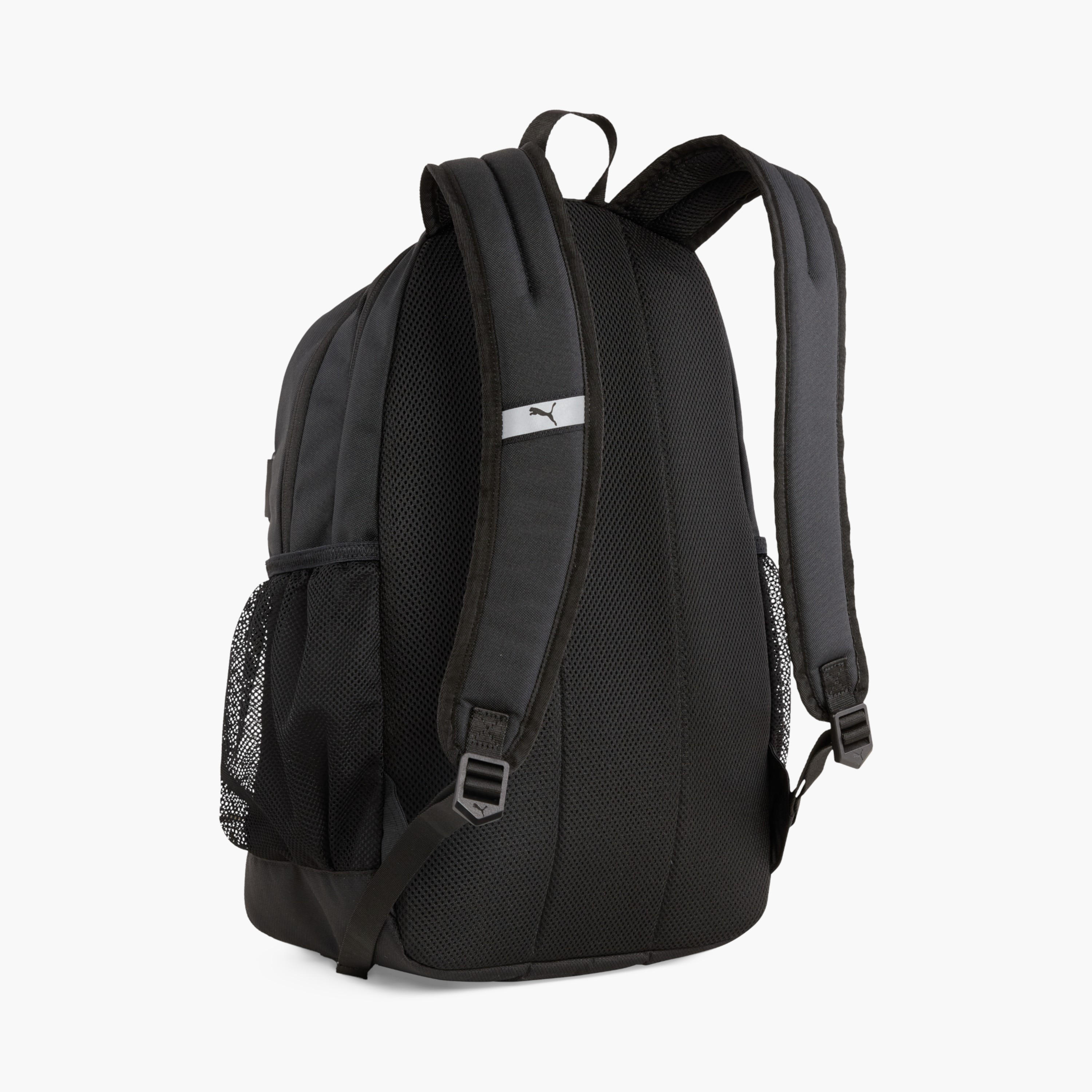 شنطة مدرسية سادة مع حمّالات كتف قابلة للتعديل وسحّاب إغلاق من بوما-boys-accessories-bagsandbackpacks-image-3