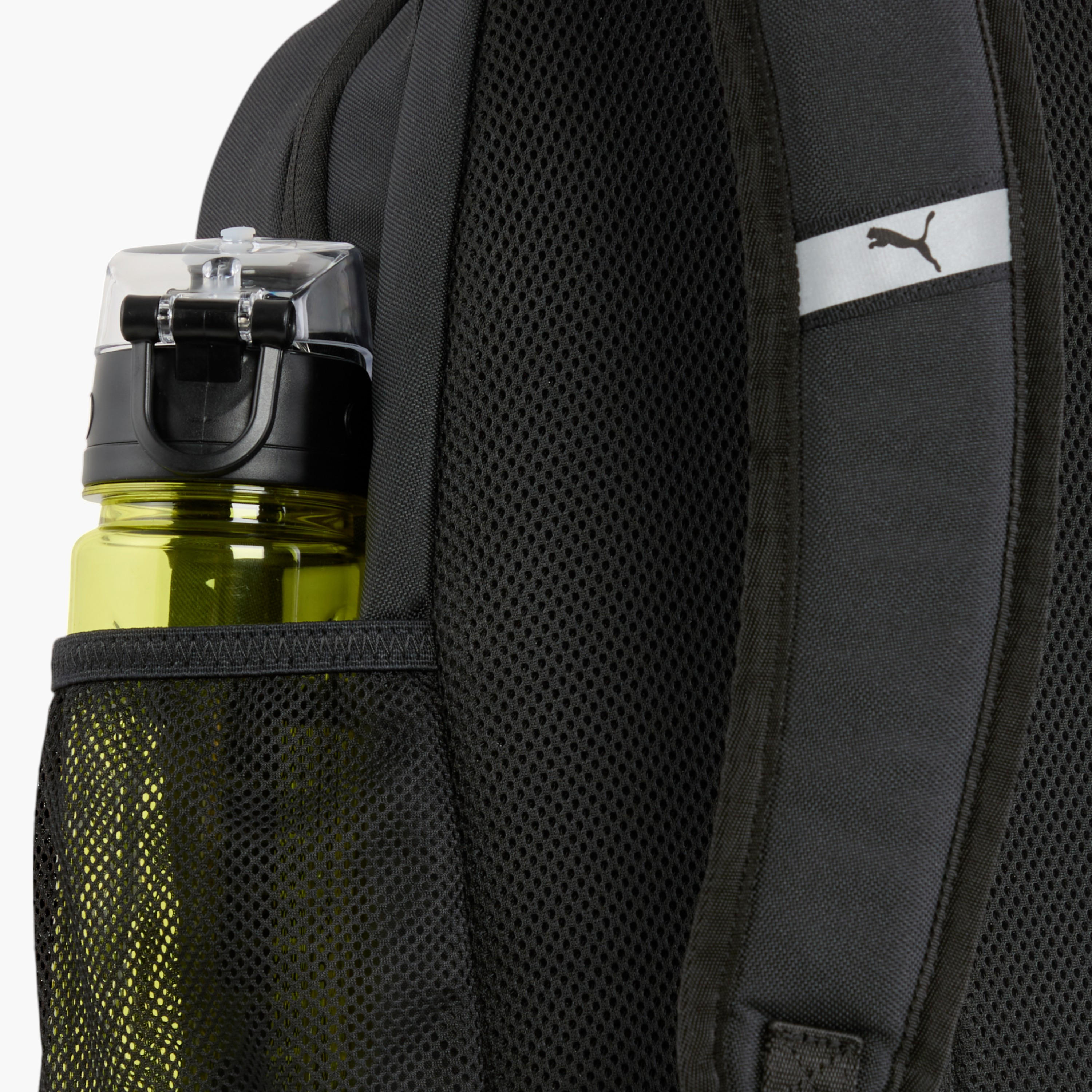 شنطة مدرسية سادة مع حمّالات كتف قابلة للتعديل وسحّاب إغلاق من بوما-boys-accessories-bagsandbackpacks-image-4