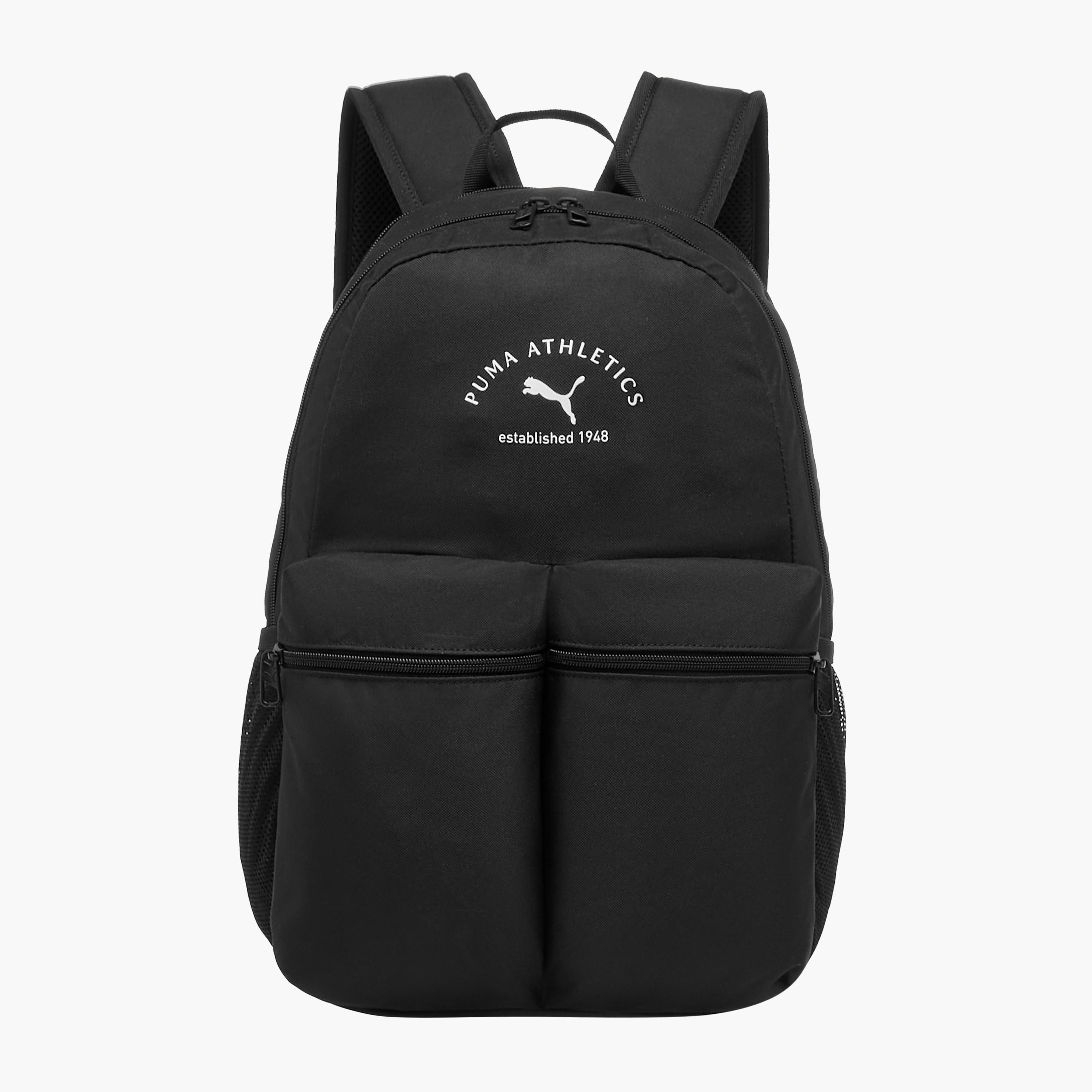 Puma Logo Print School Backpack with Adjustable Straps - 16x32x45 cm-boys-accessories-bagsandbackpacks-image-1